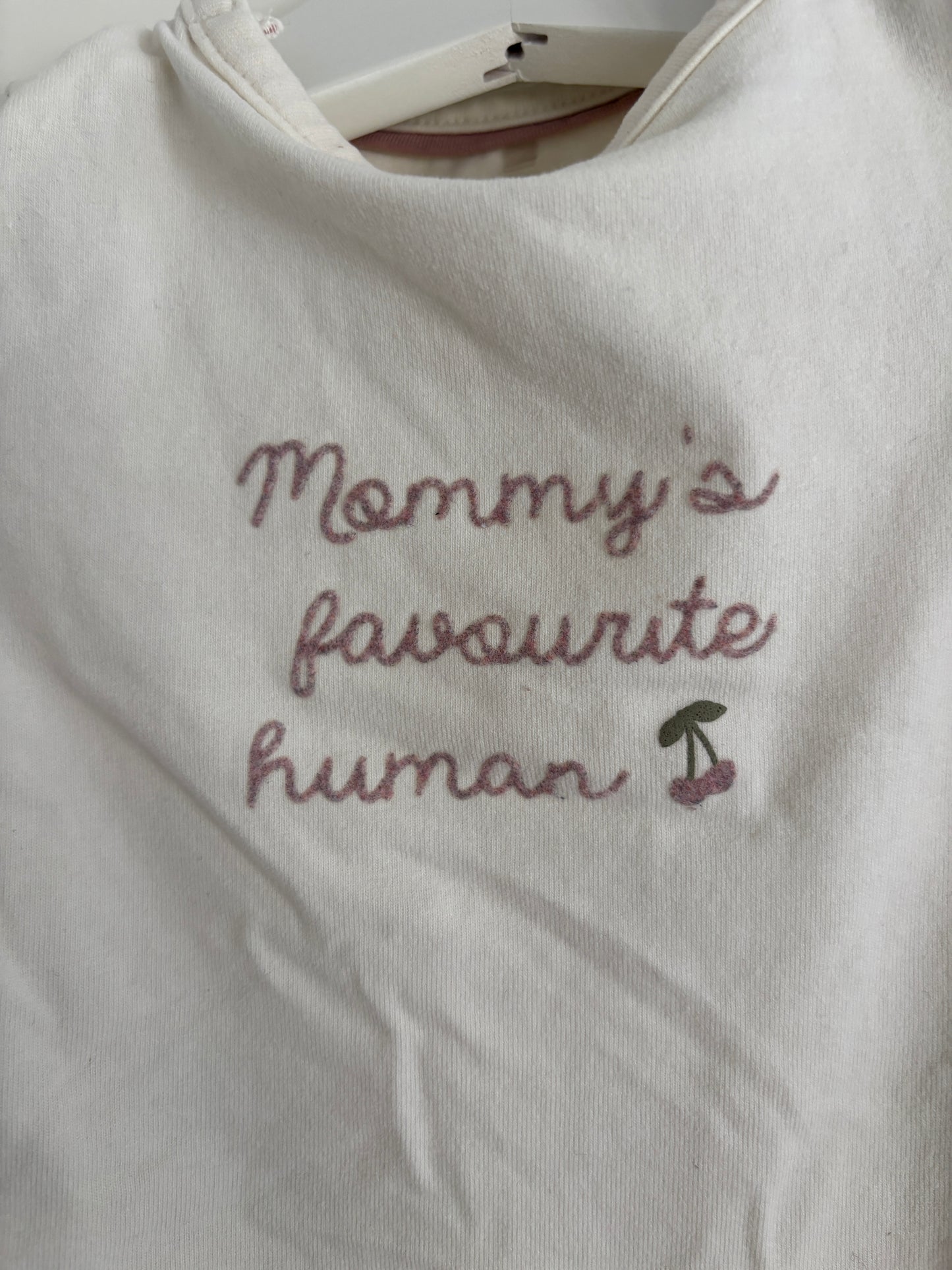Setje "Mommy's favourite human"