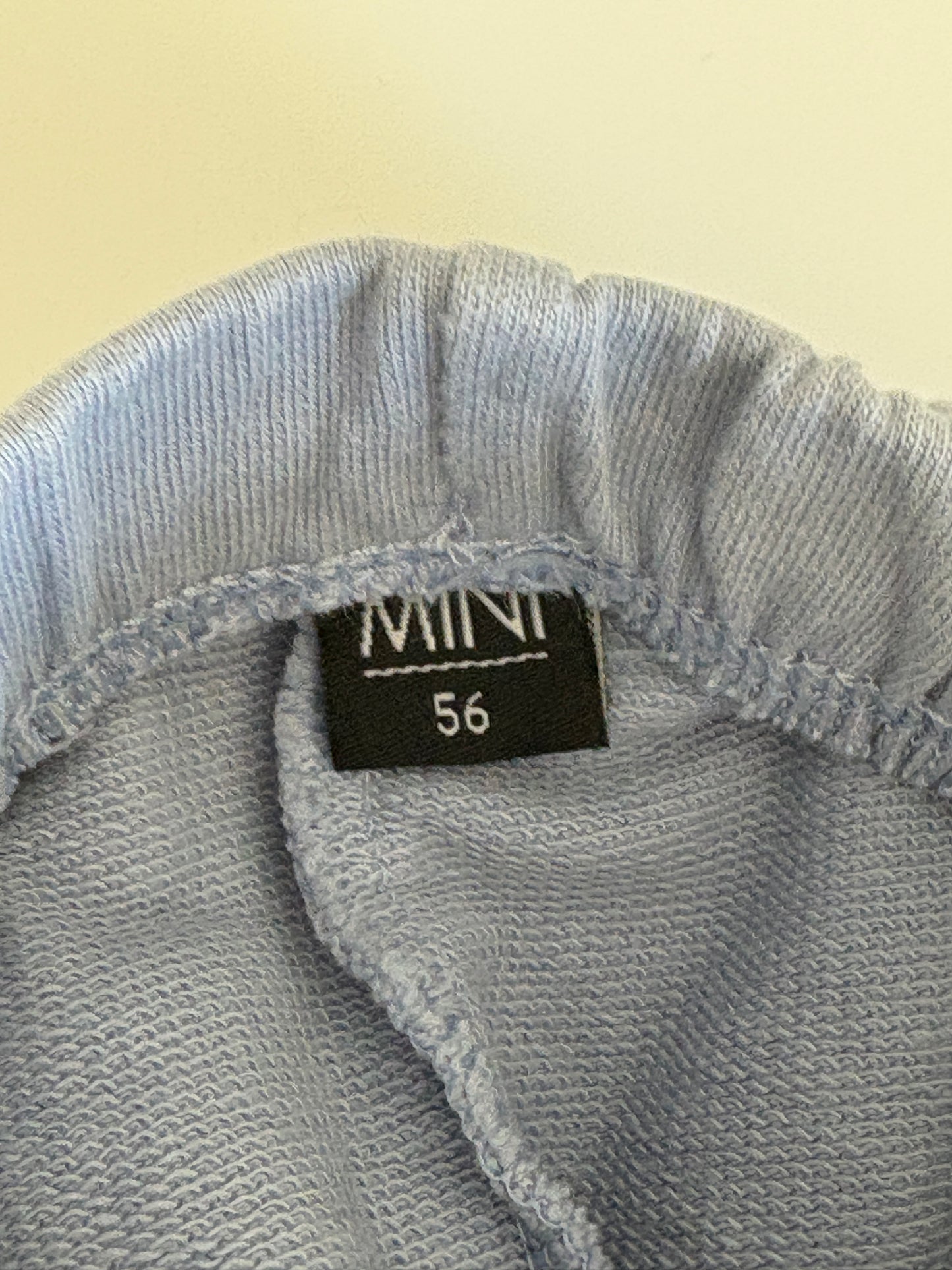 Lichtblauw setje met zeedieren: T-shirt en shortje