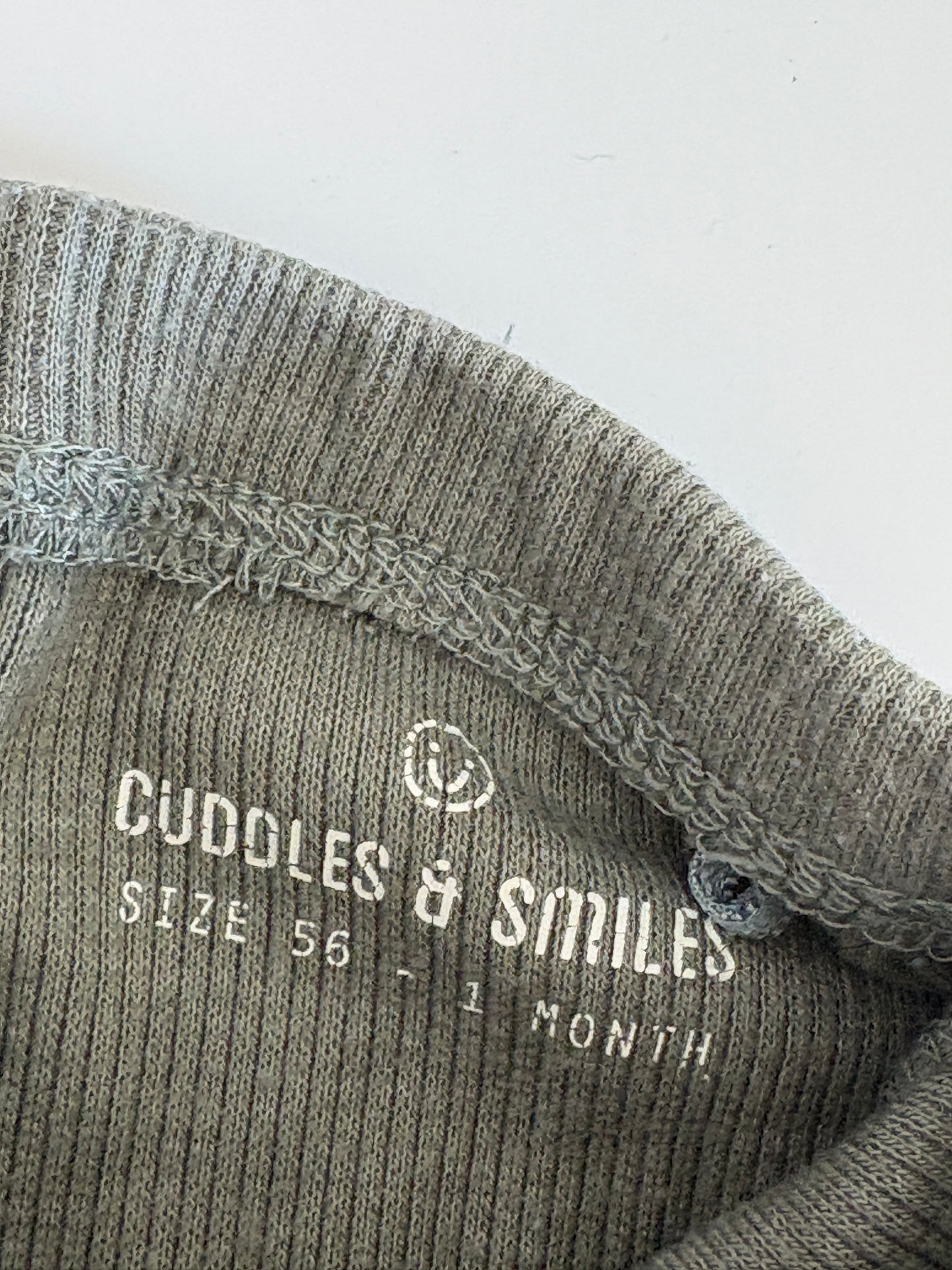 Setje "Oh Boy.": longsleeve en ribbroekje