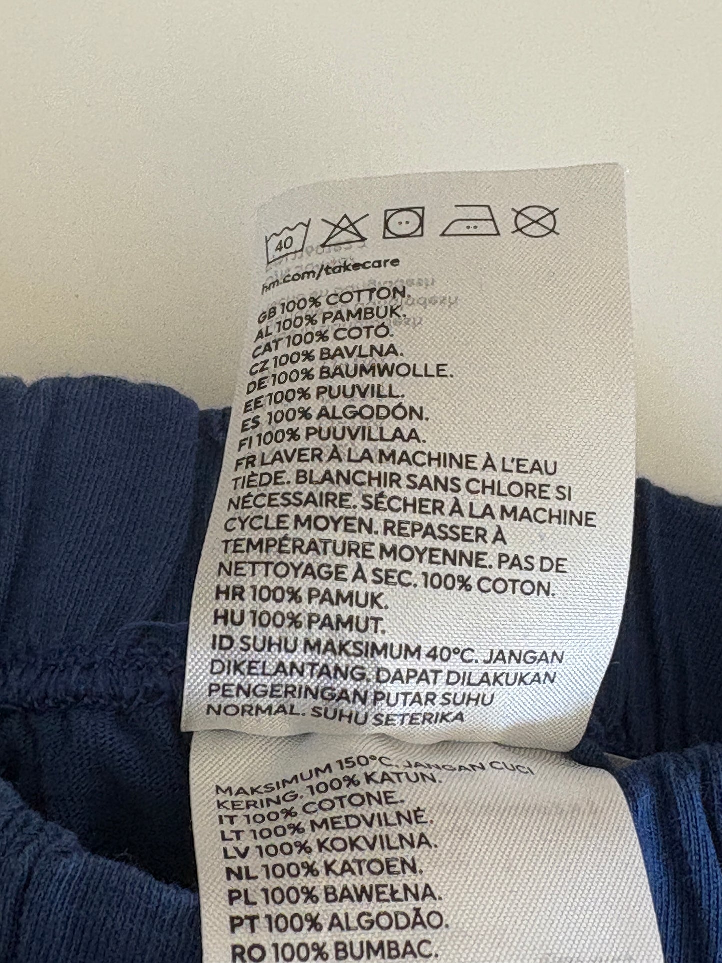 Setje met ankers: T-shirt en shortje