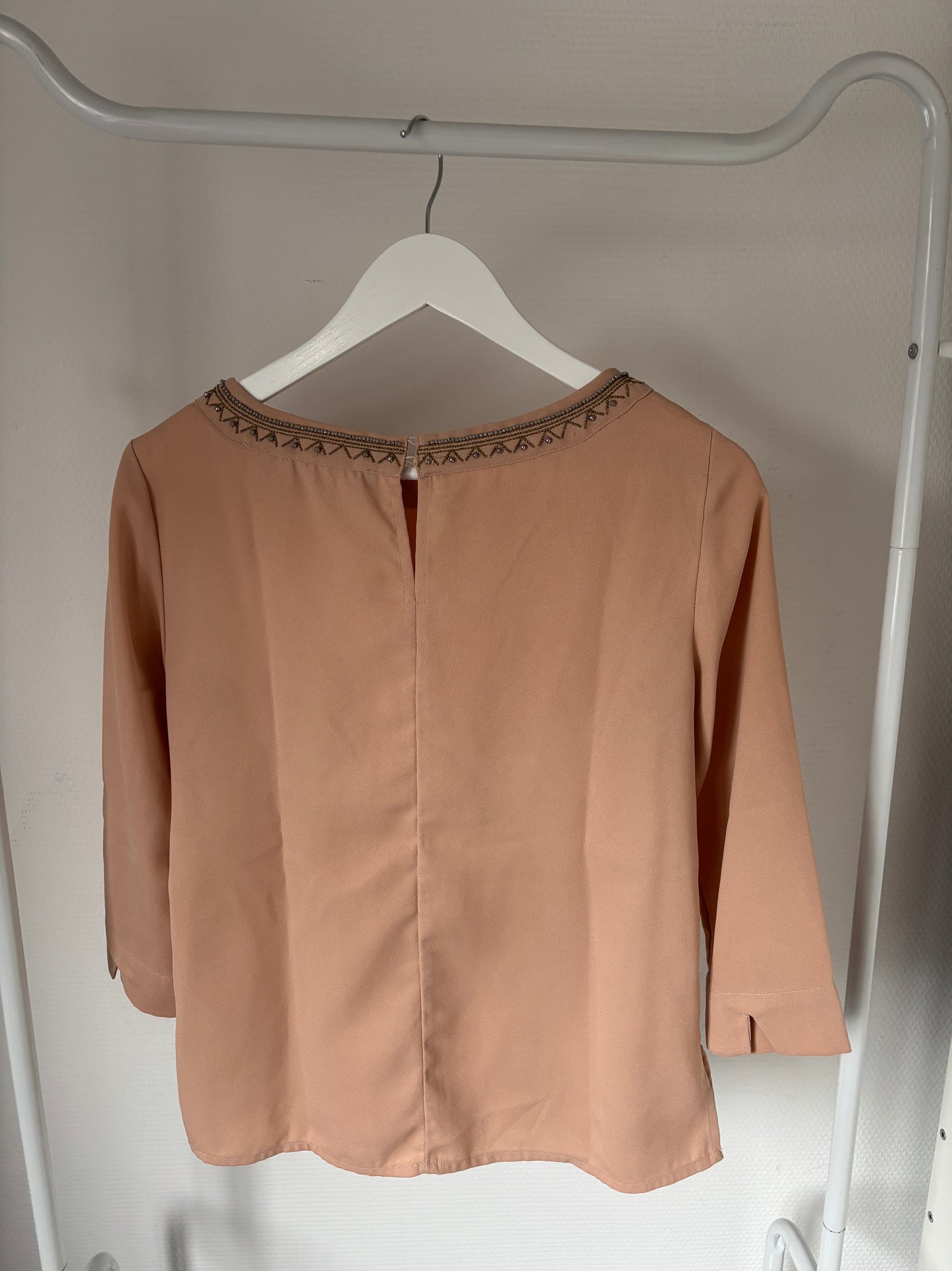 Lichtroze blouse