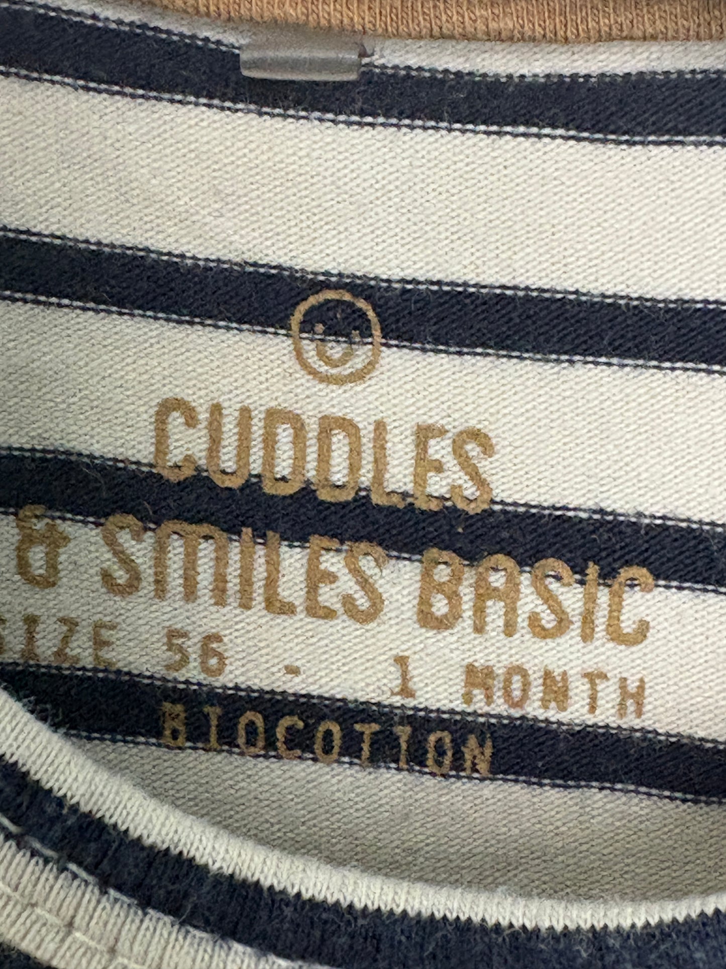 Gestreepte longsleeve "Deugniet"