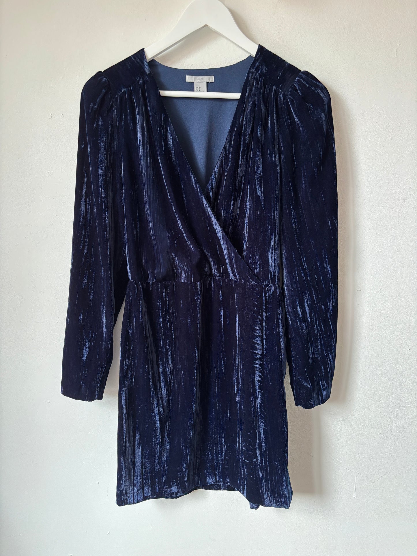 Marineblauwe jurk | H&M | S