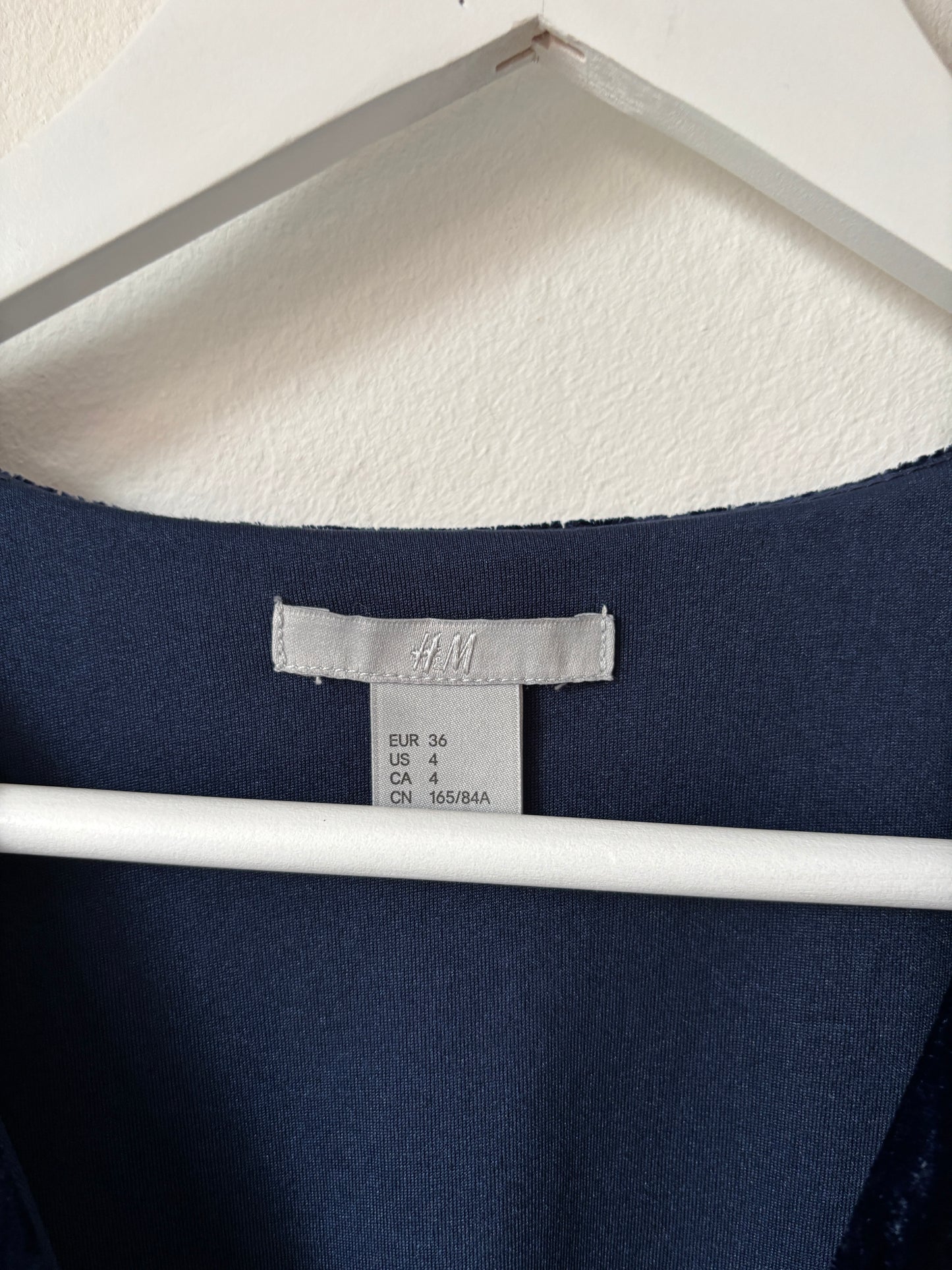 Marineblauwe jurk | H&M | S