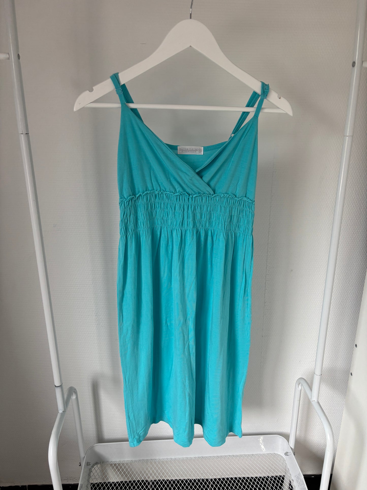 Lichtblauw nachtkleed