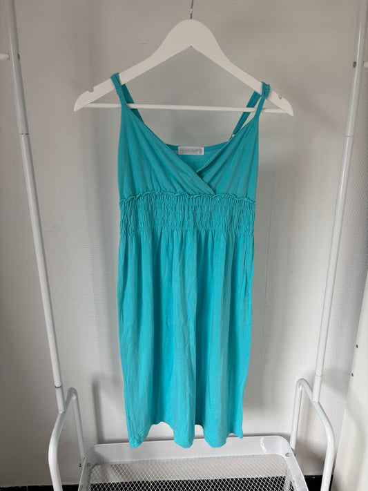 Lichtblauw nachtkleed