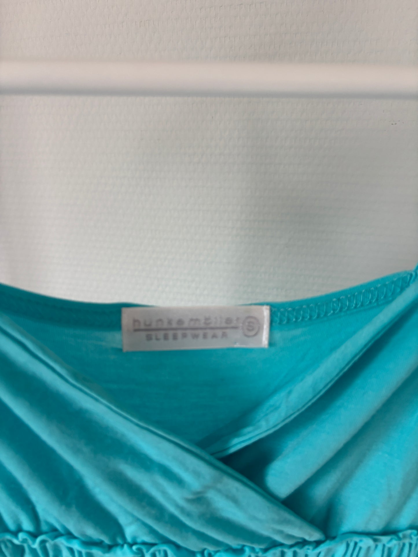 Lichtblauw nachtkleed