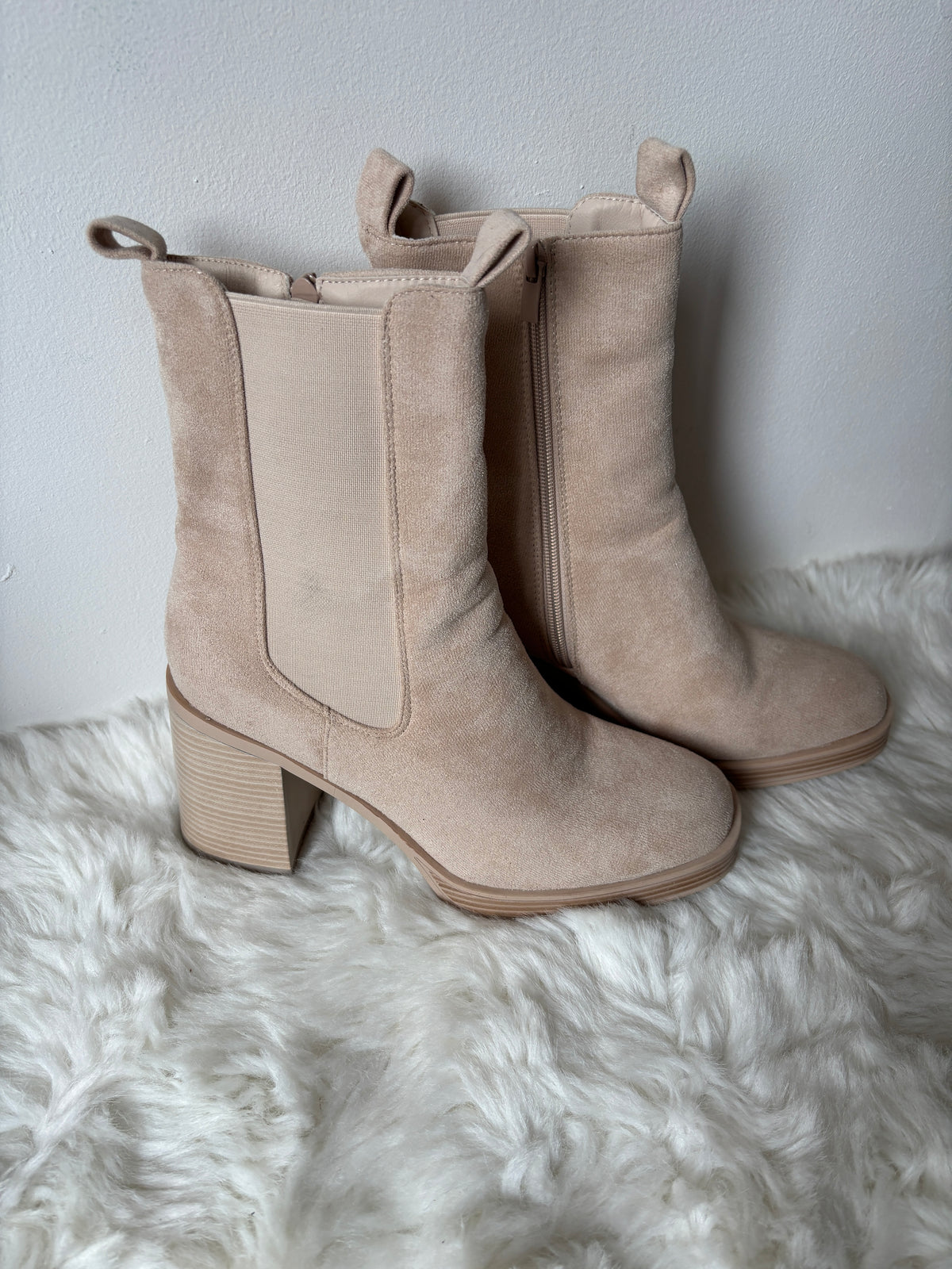 Marquiz beige laarzen 40 - nieuwstaat 💸