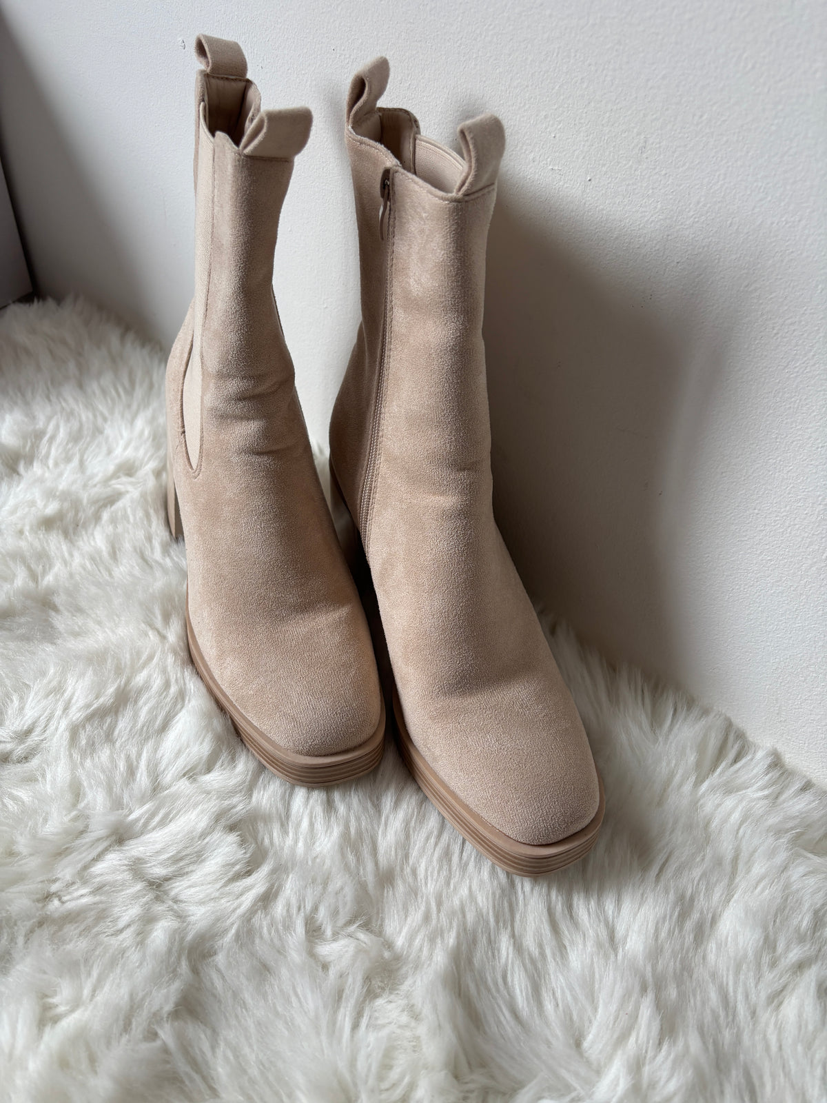 Marquiz beige laarzen 40 - nieuwstaat 💸