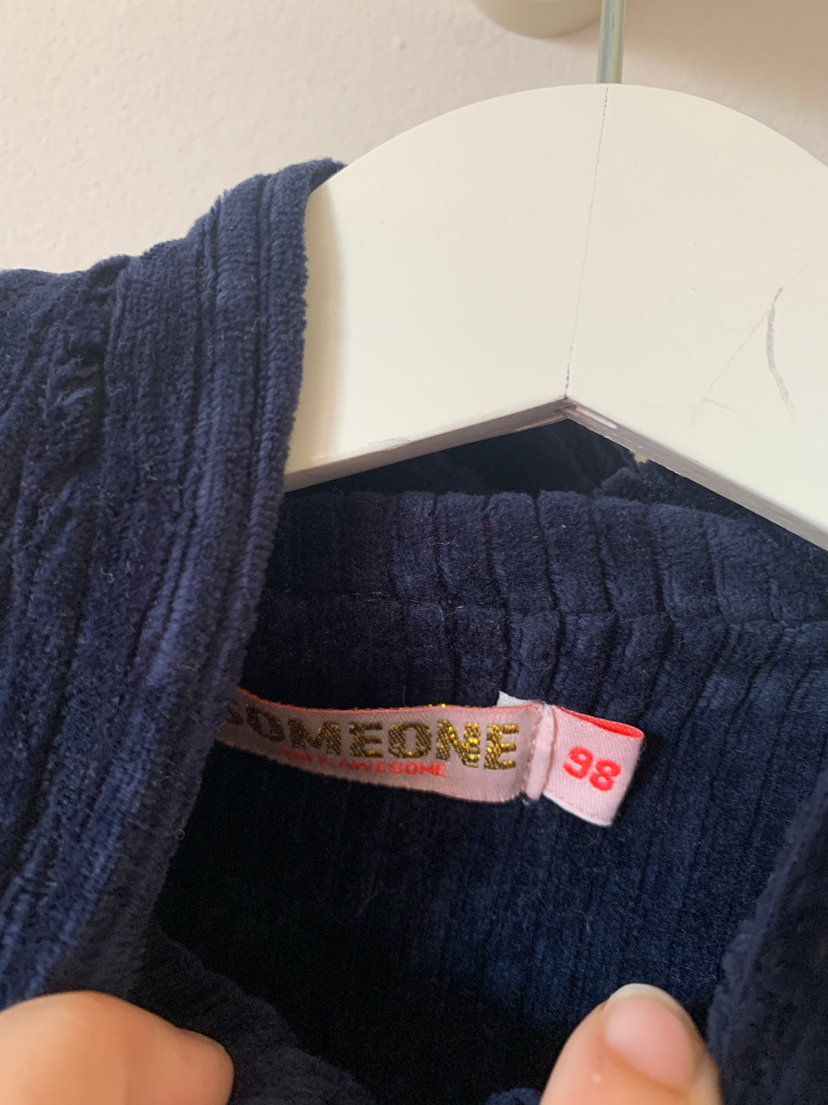 Marineblauwe vest | Someone | 98