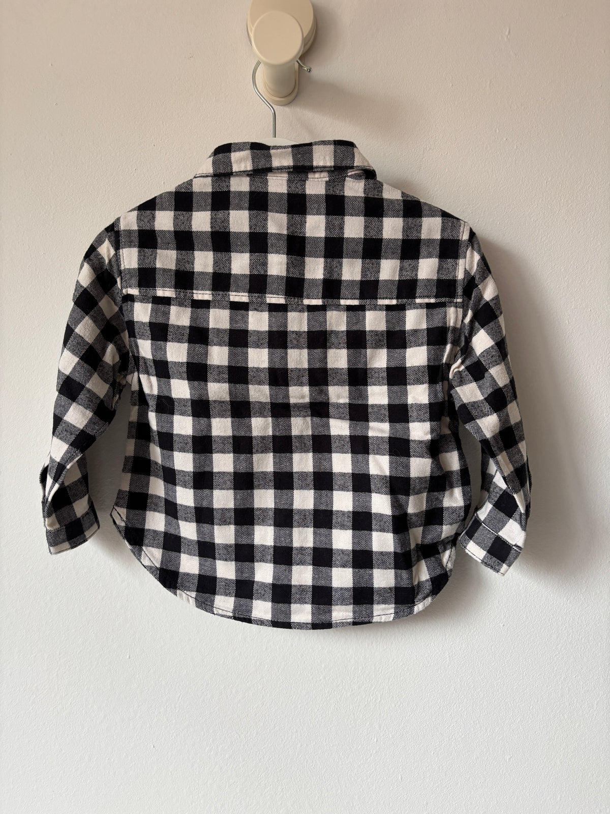 Zara geruite hemd 86 - zeer goede staat ⭐