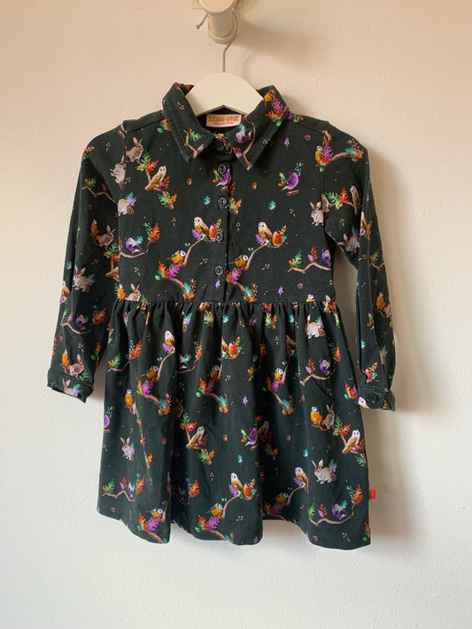 Donkergroen jurkje | Someone |98