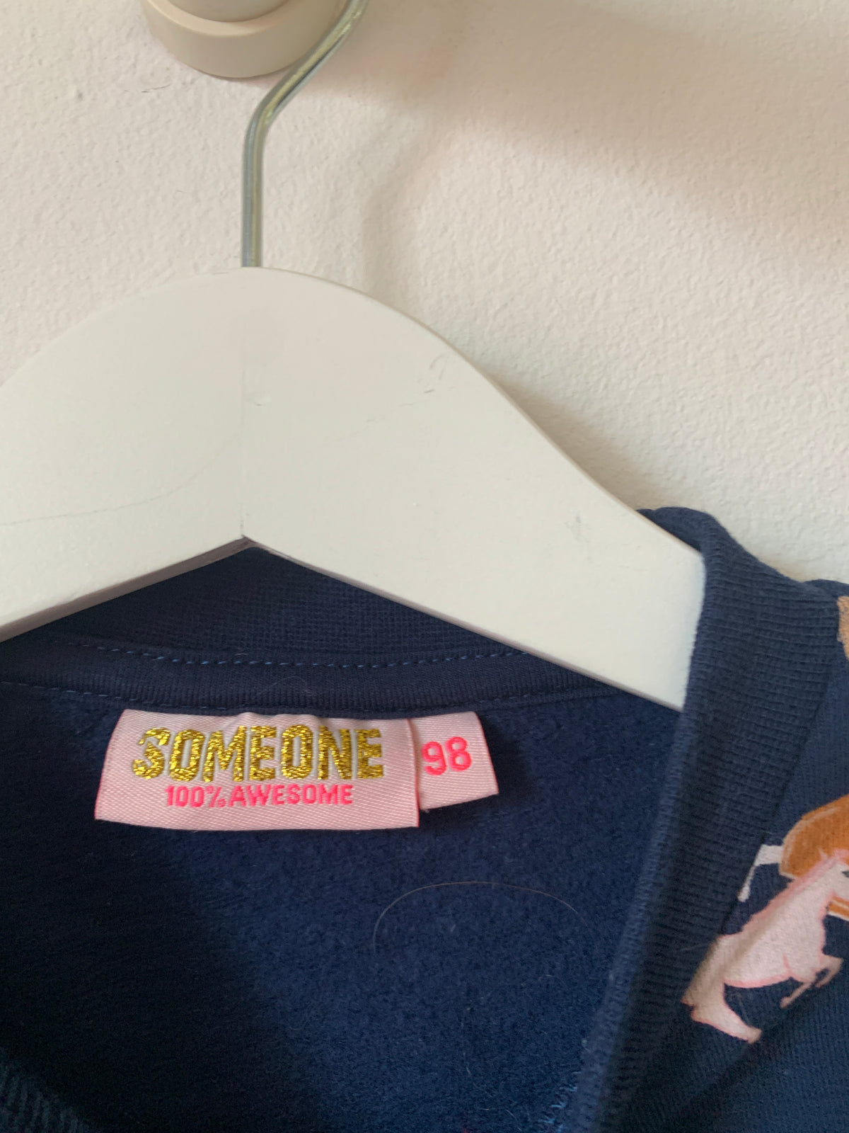 Marineblauwe jurkje | Someone | 98