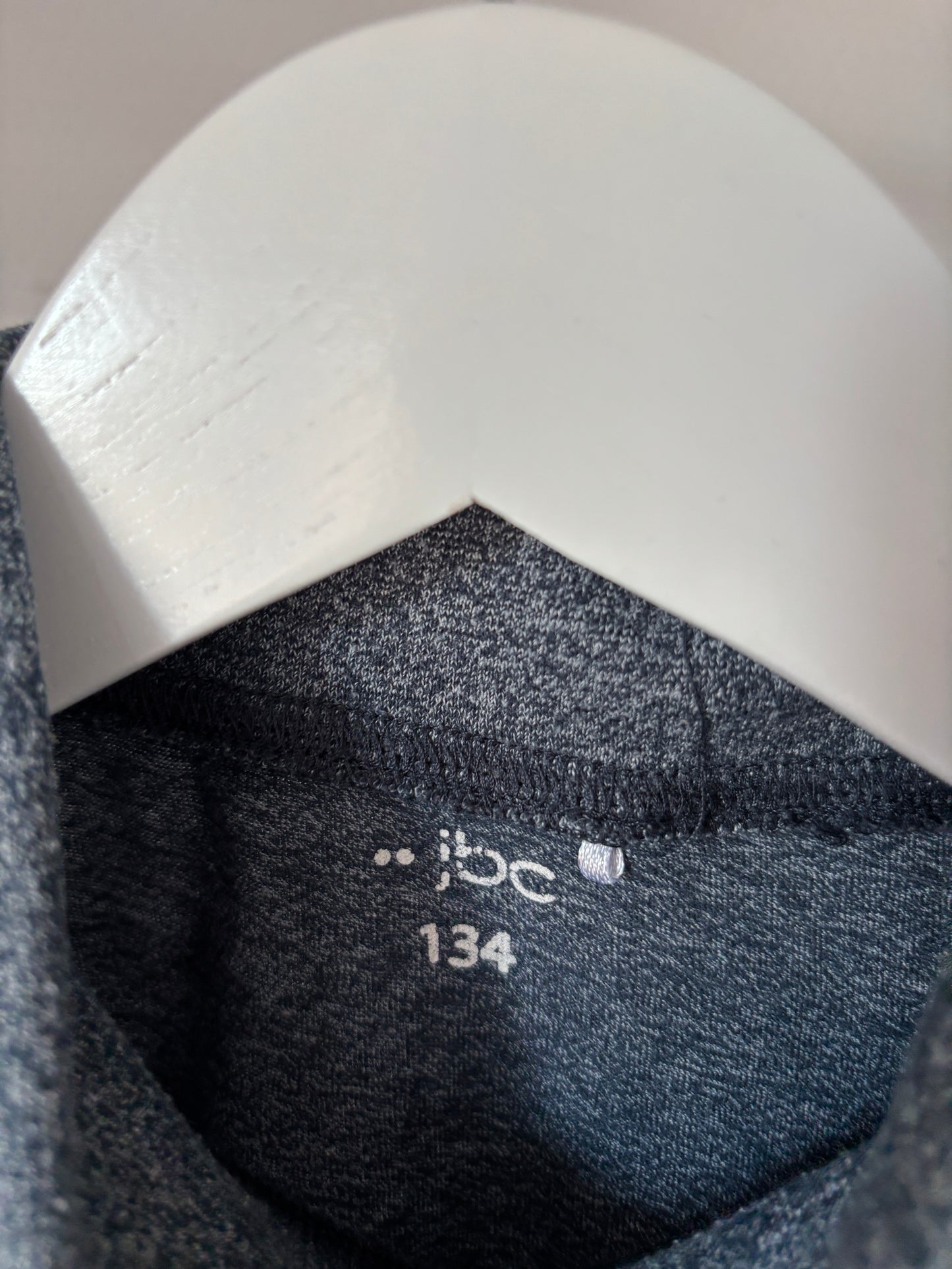 Marineblauwe longsleeve met rolkraag