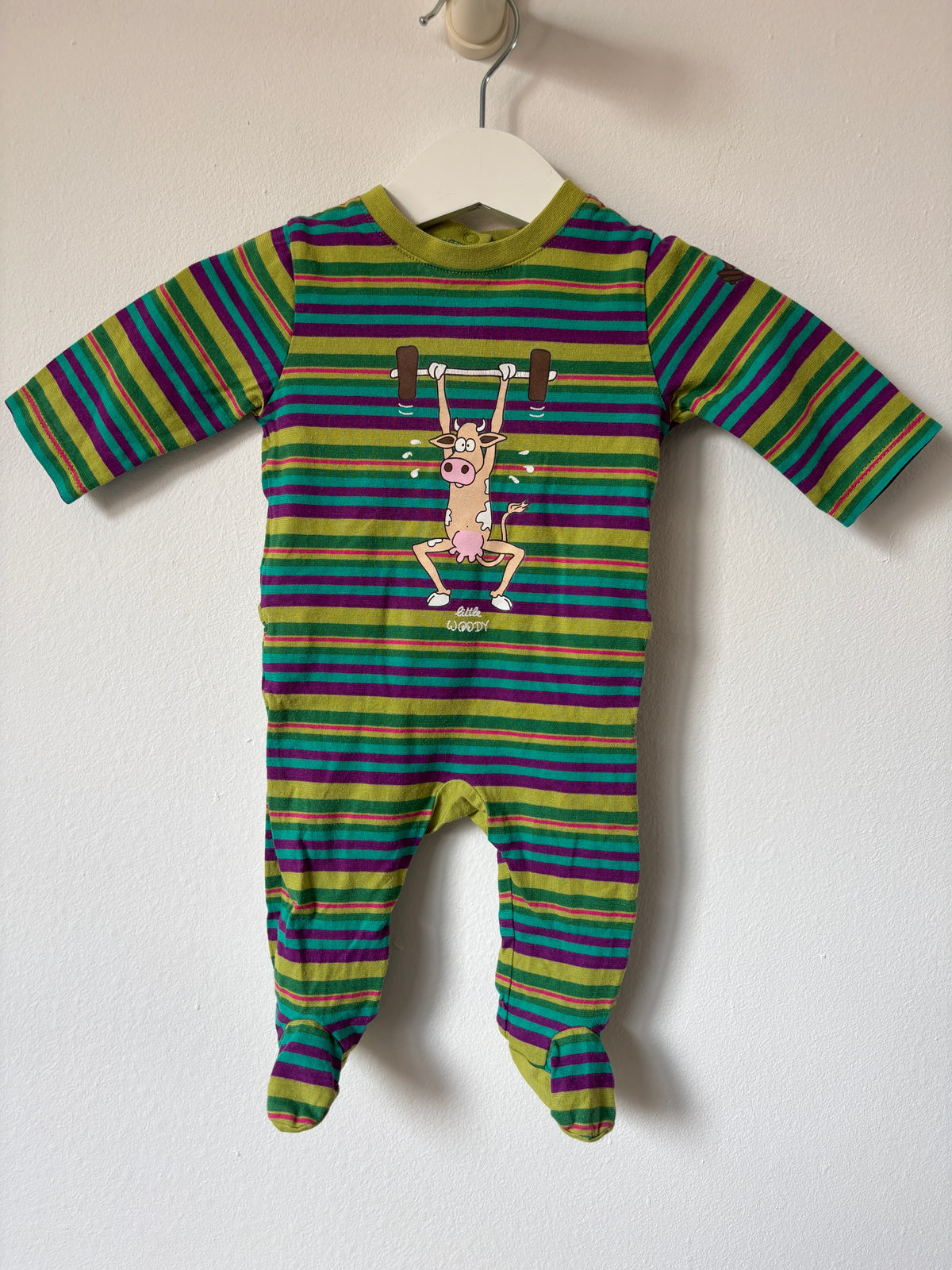 Woody eendelige pyjama 56 - zeer goede staat ⭐
