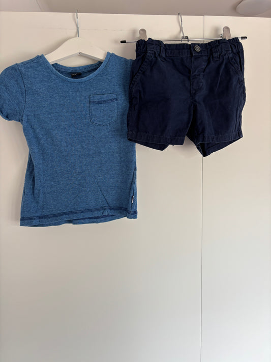 Setje: T-shirt en bermuda