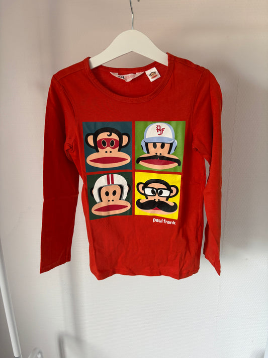 Rode longsleeve Paul Frank