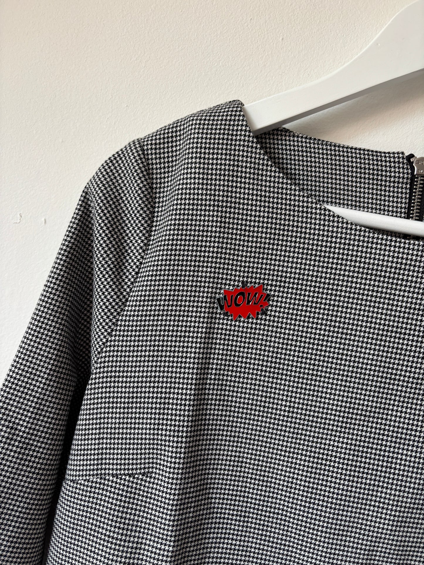 Geruite blouse | Mango | M