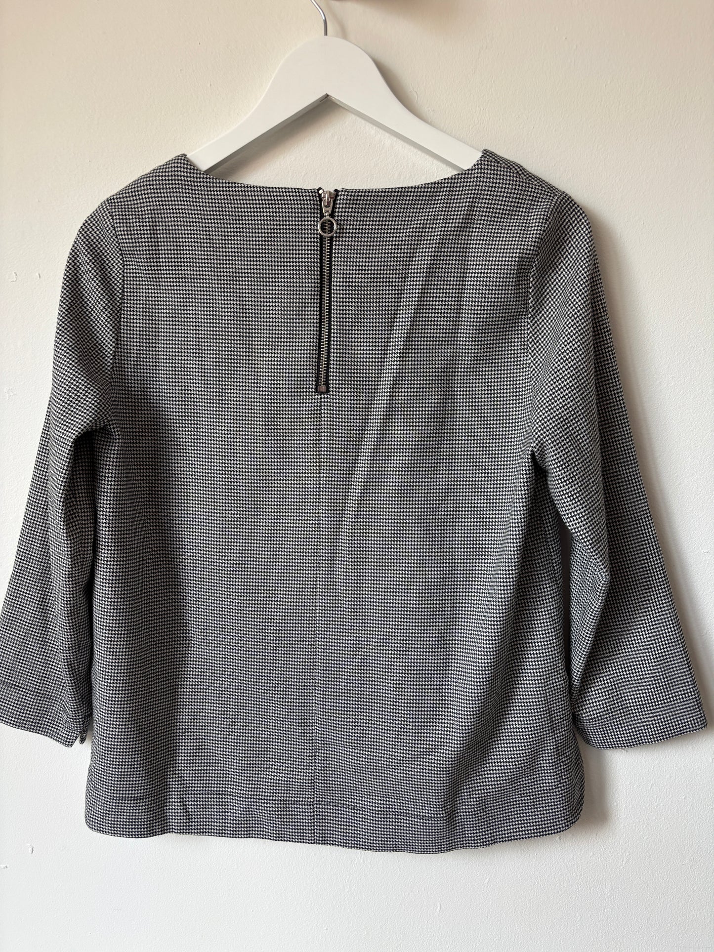 Geruite blouse | Mango | M