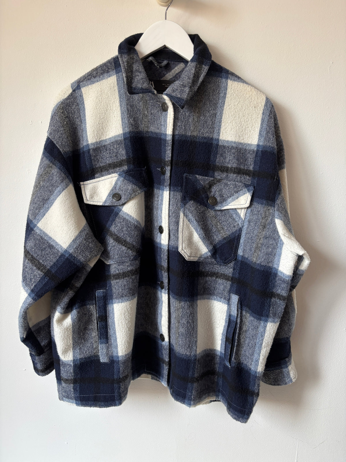Geruite jas | Zara | L
