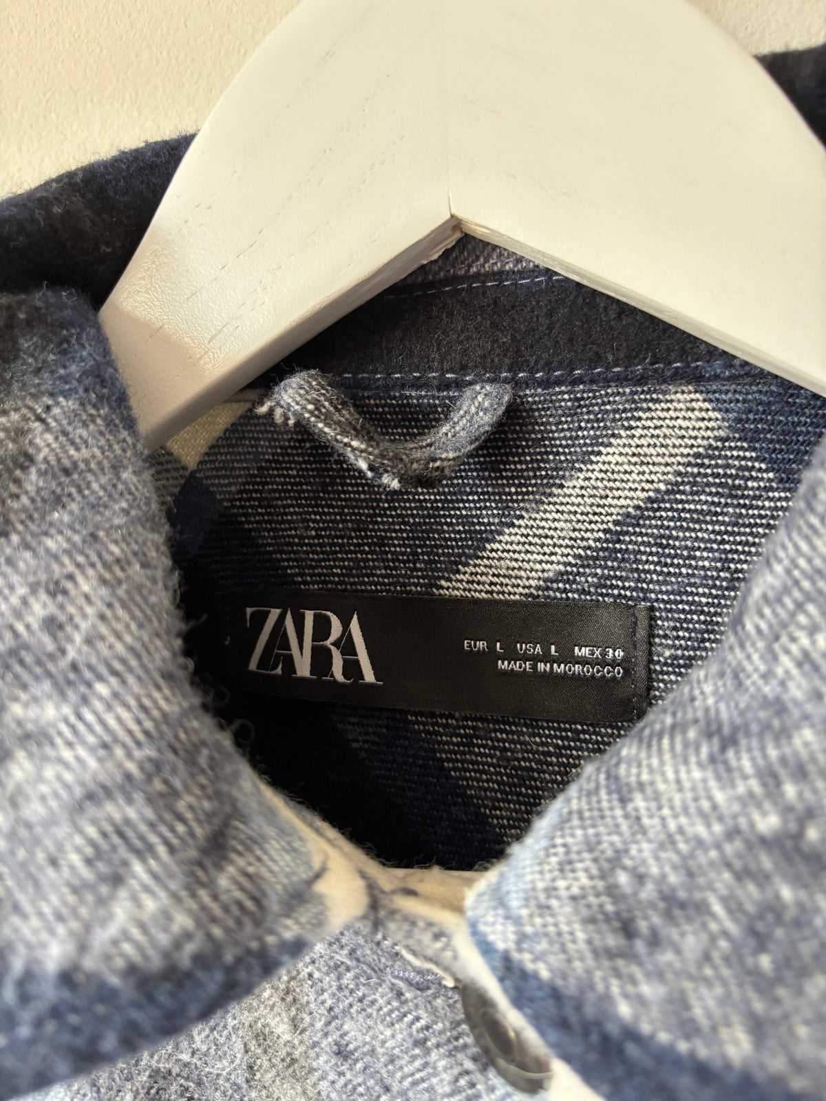 Geruite jas | Zara | L