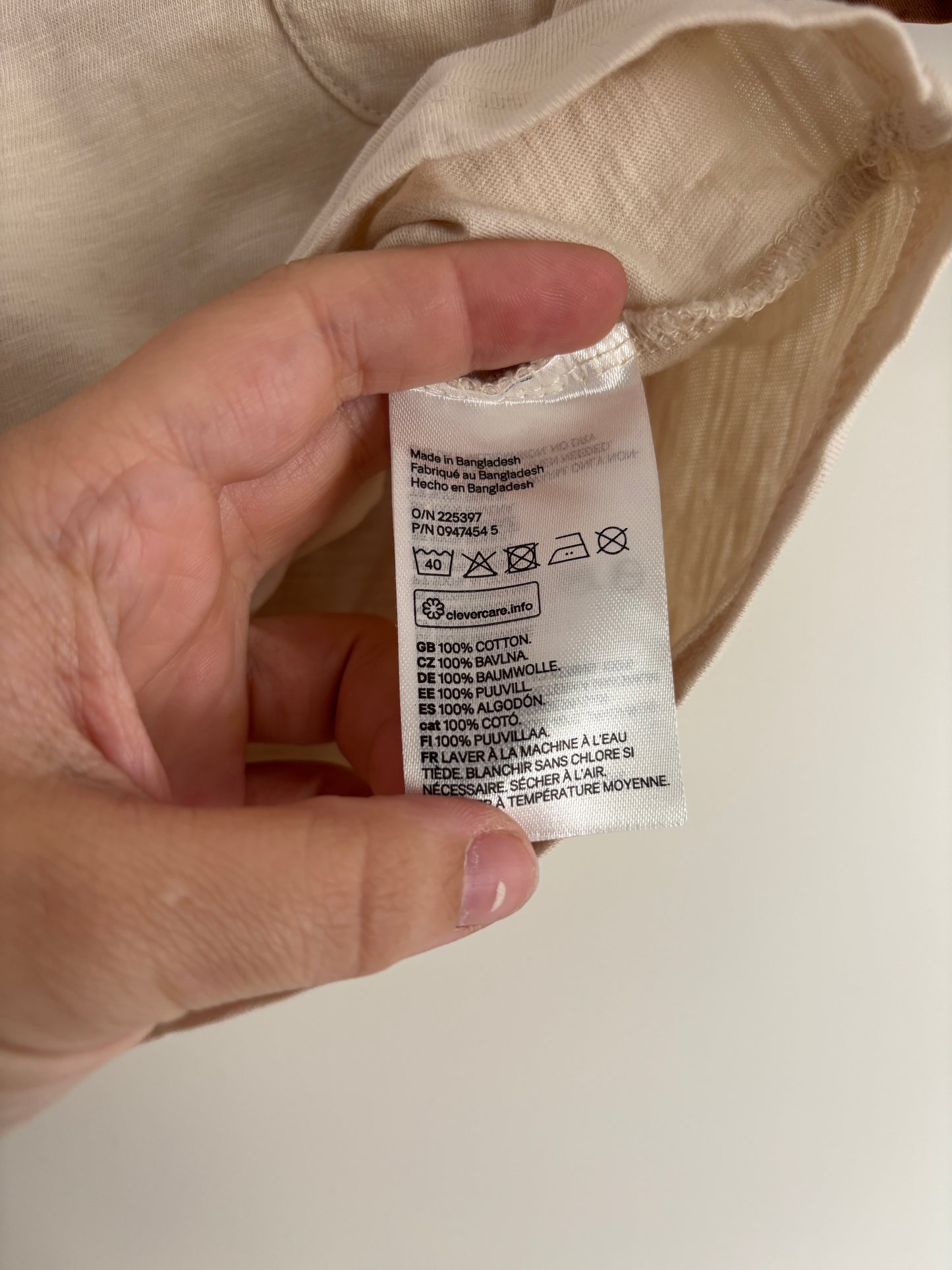 Setje: T-shirt en shortje