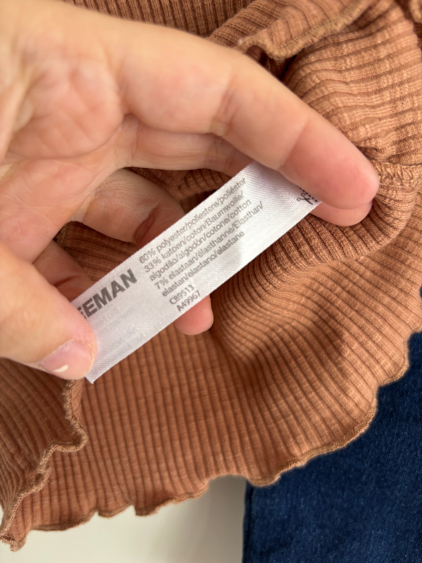 Setje: longsleeve en jeansbroek