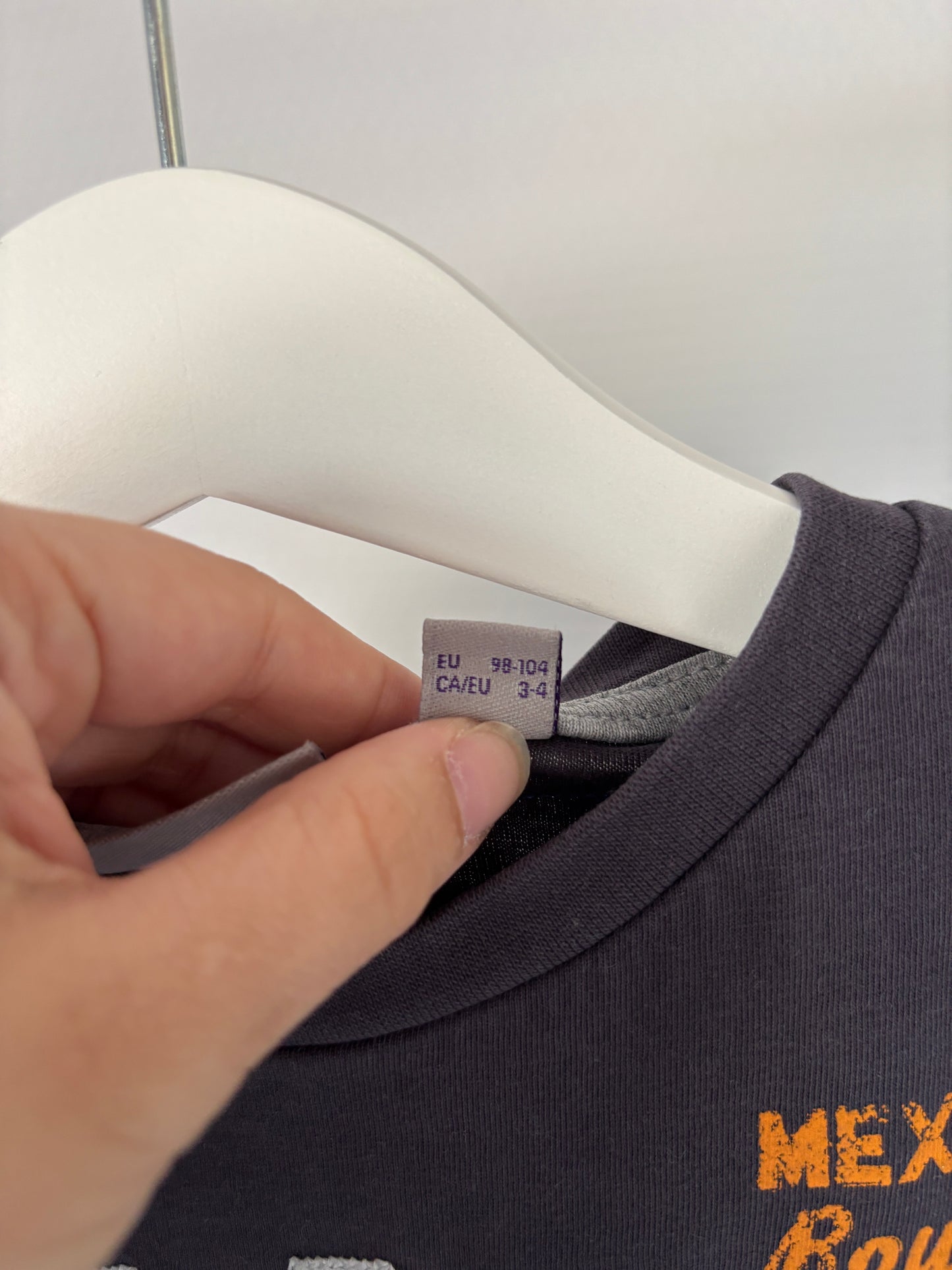 Grijspaarse longsleeve