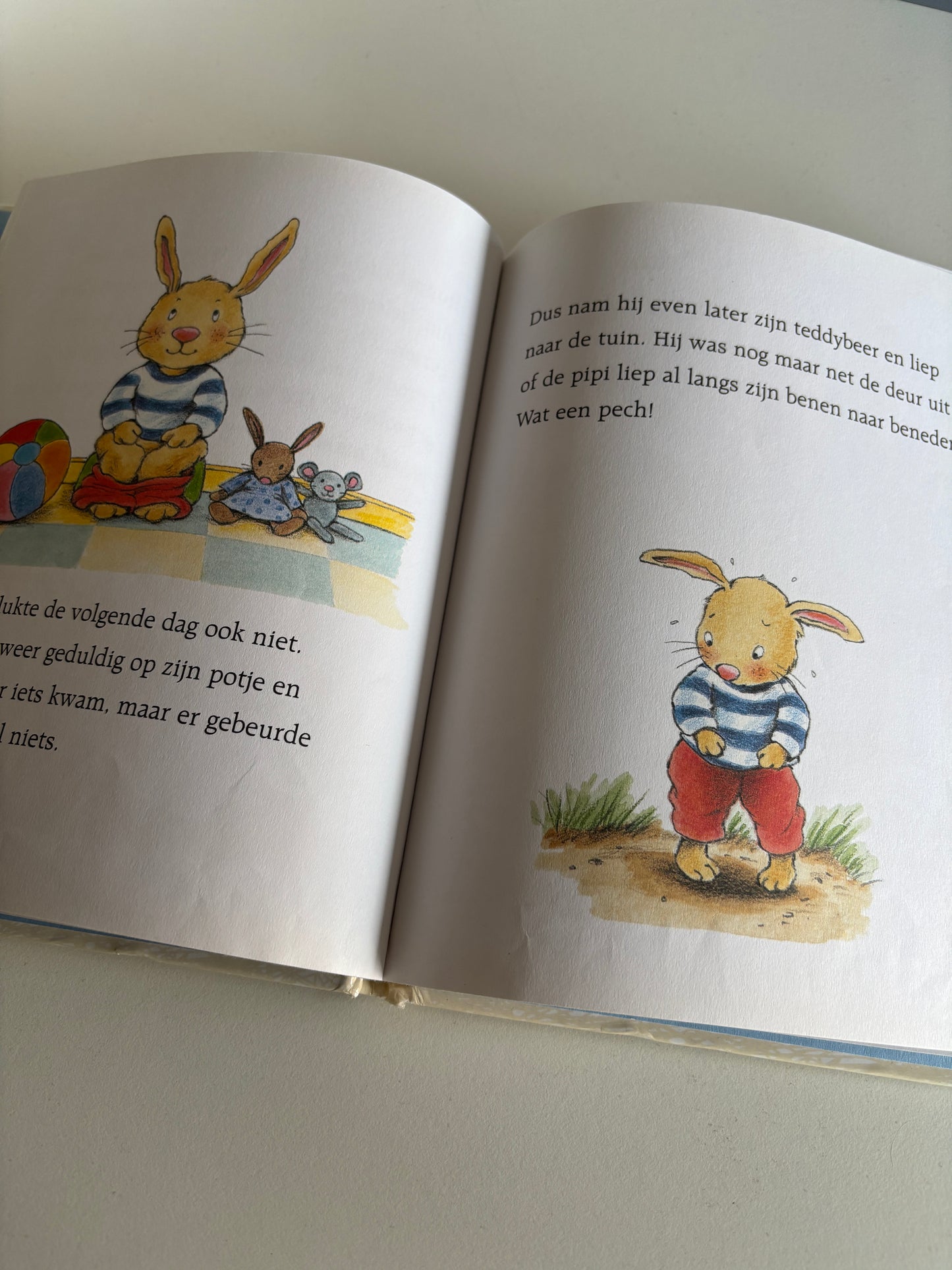 Op het potje, Kleine Huppel!