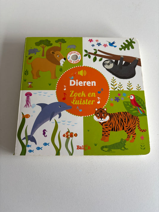 Dieren: zoek en luister