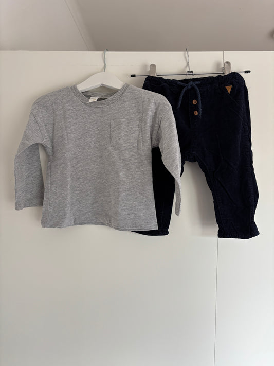 Setje: longsleeve en broek