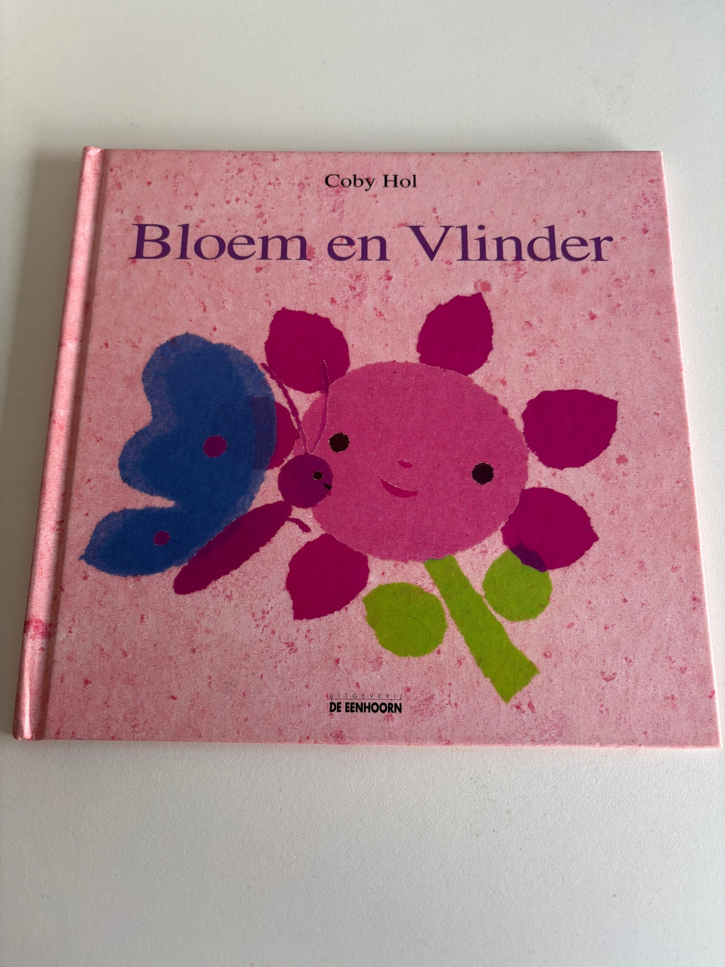 Coby Hol - Bloem en vlinder