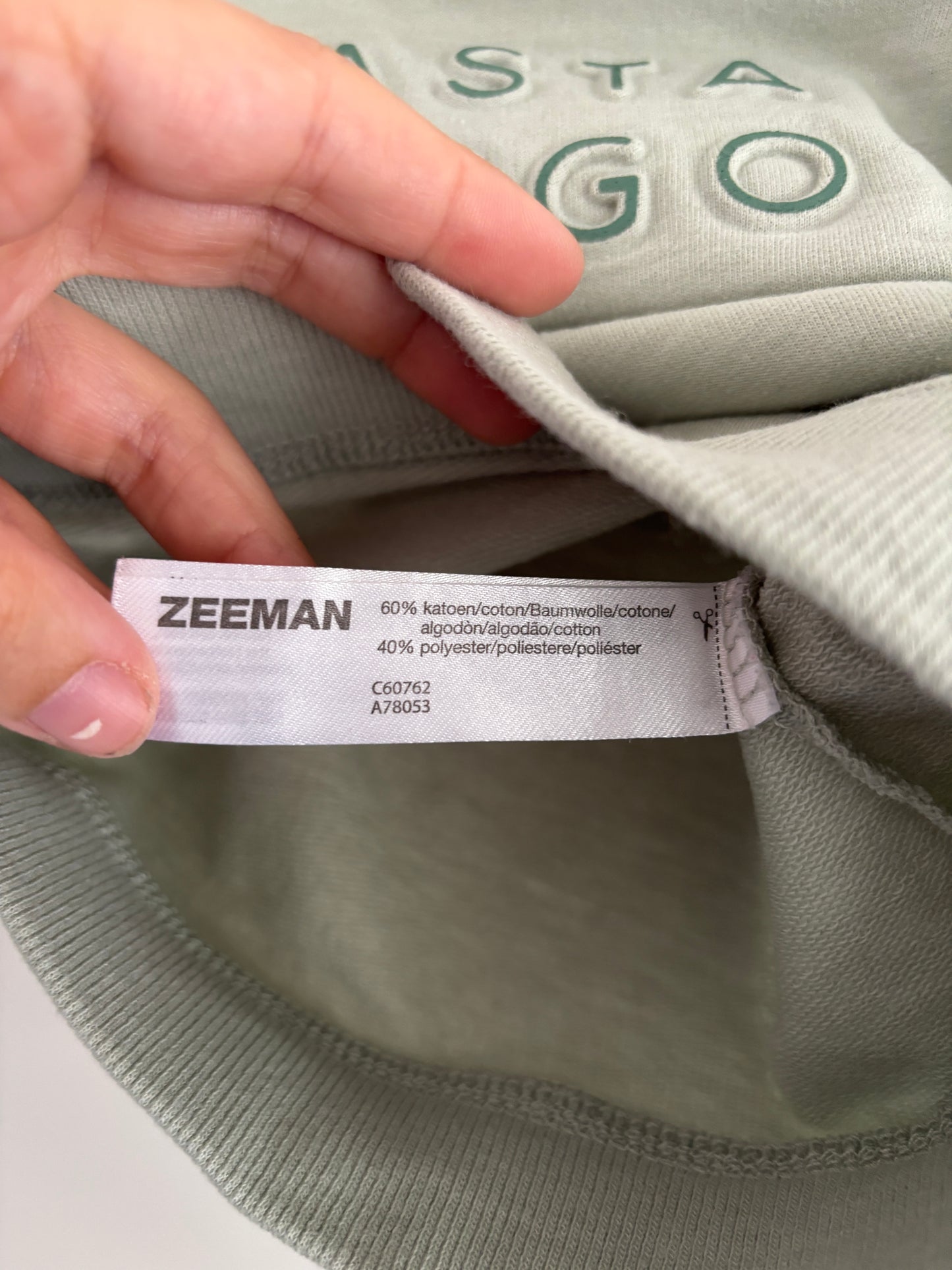 Setje: sweater en jeansbroek