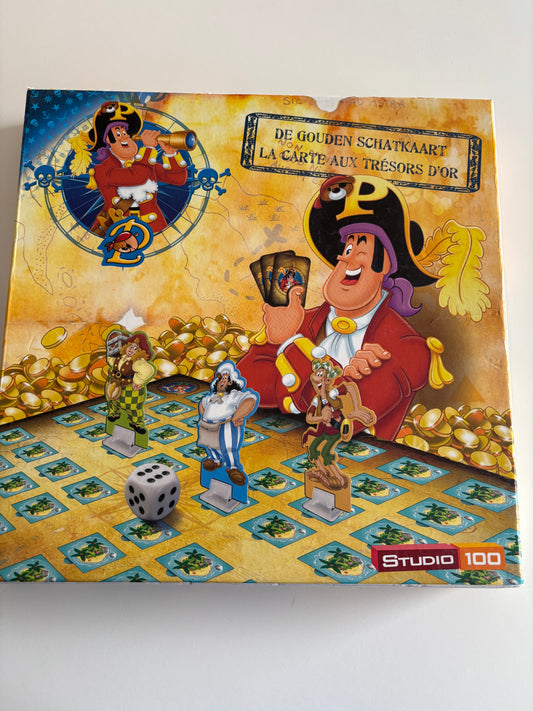 Bordspel Piet Piraat: De gouden schatkaart