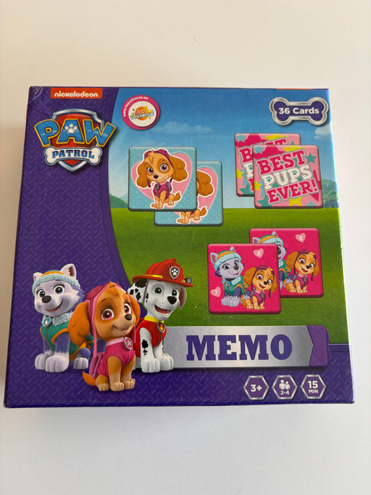Memo Paw Patrol