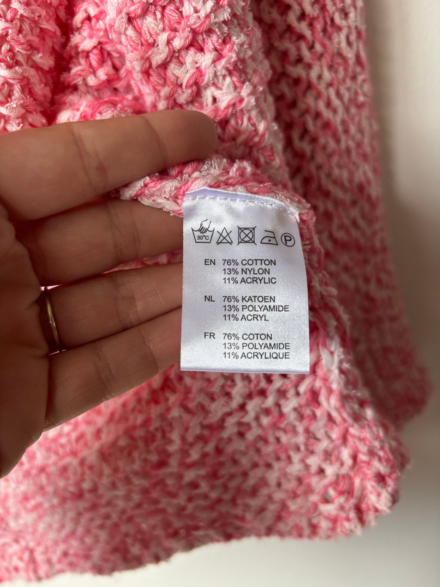 Roze vest | Terre Bleue | XS