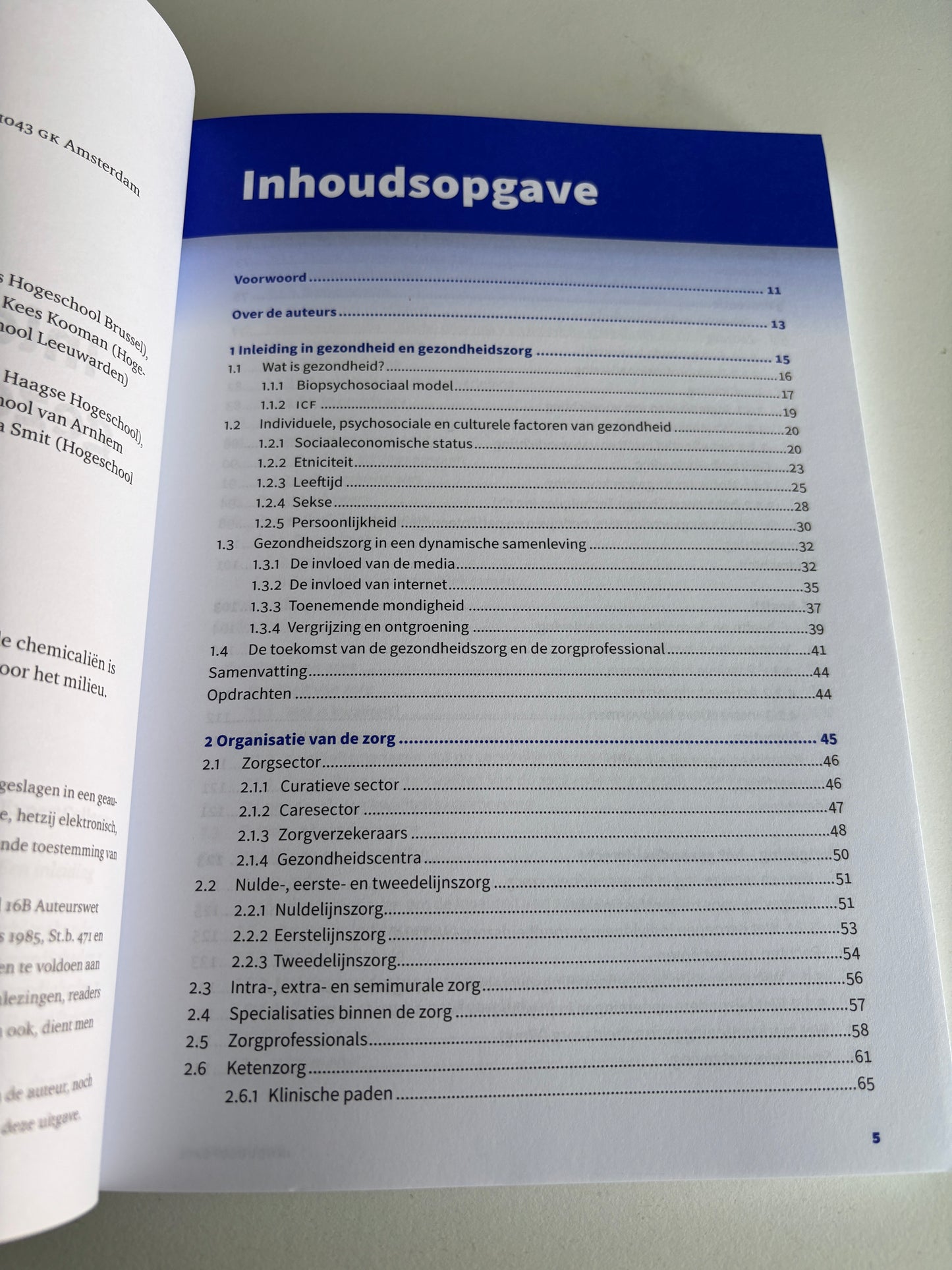 Inleiding tot de gezondheidszorg