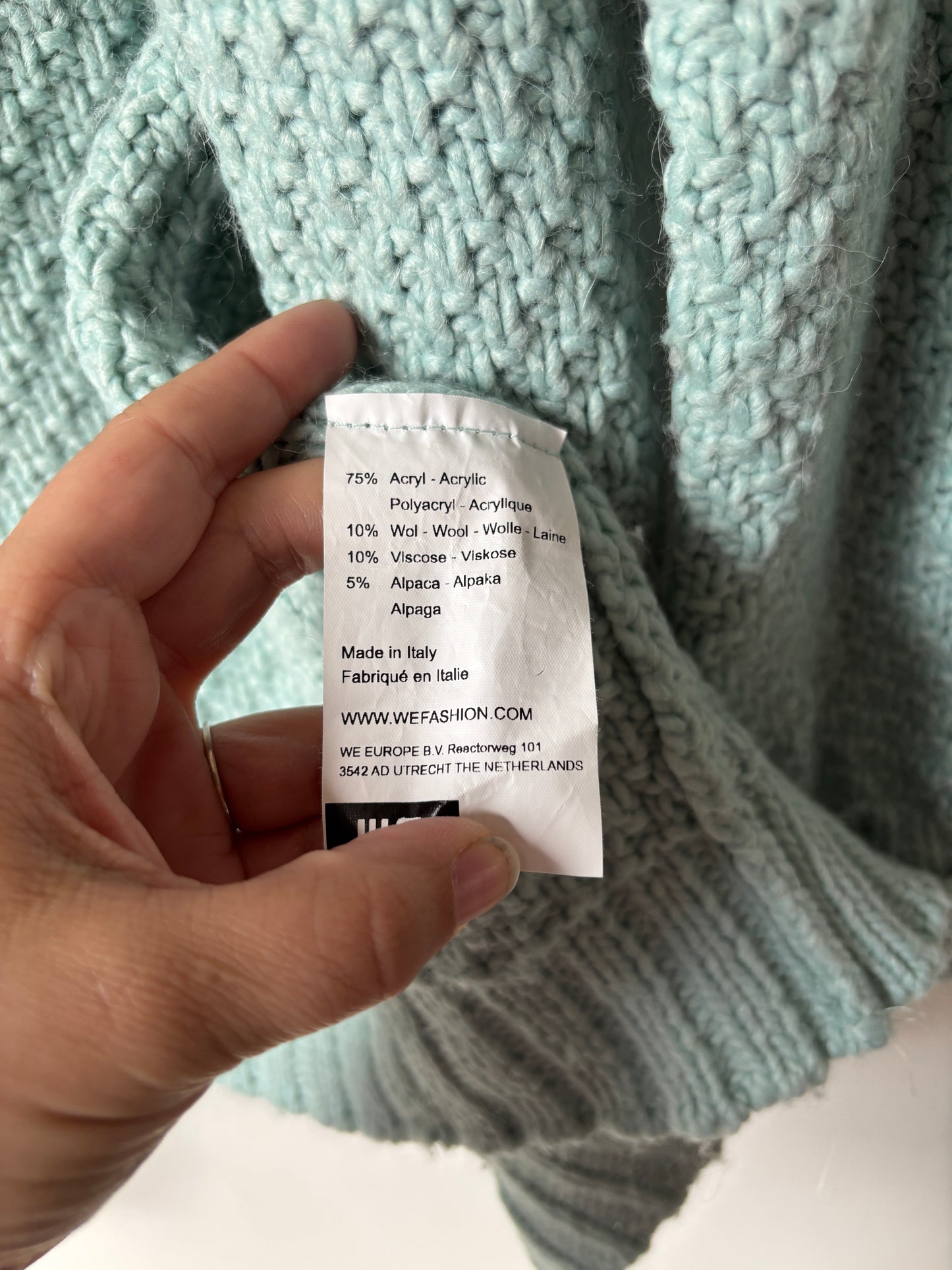 Muntgroene vest | WE | S