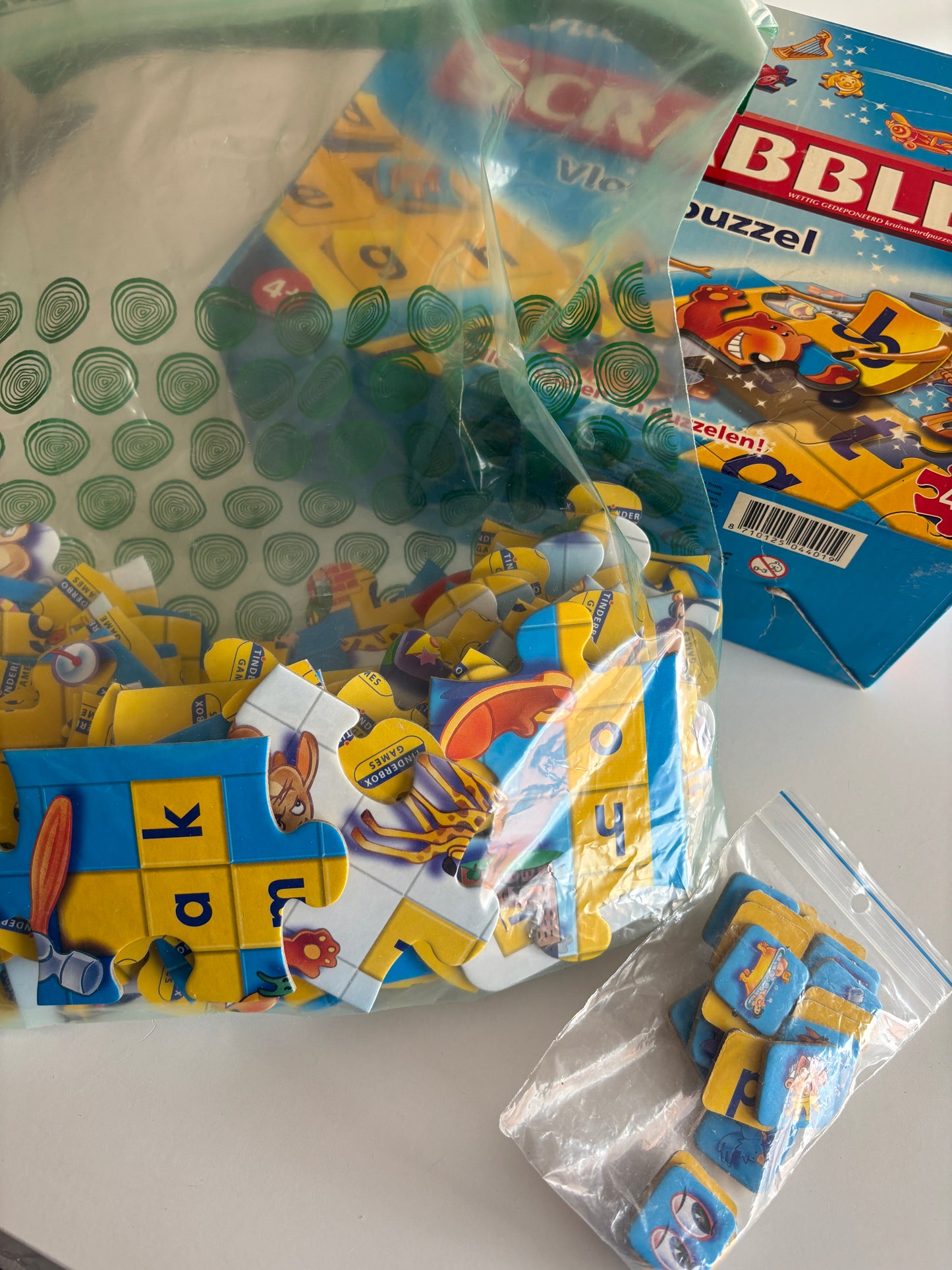 Vloerpuzzel Scrabble