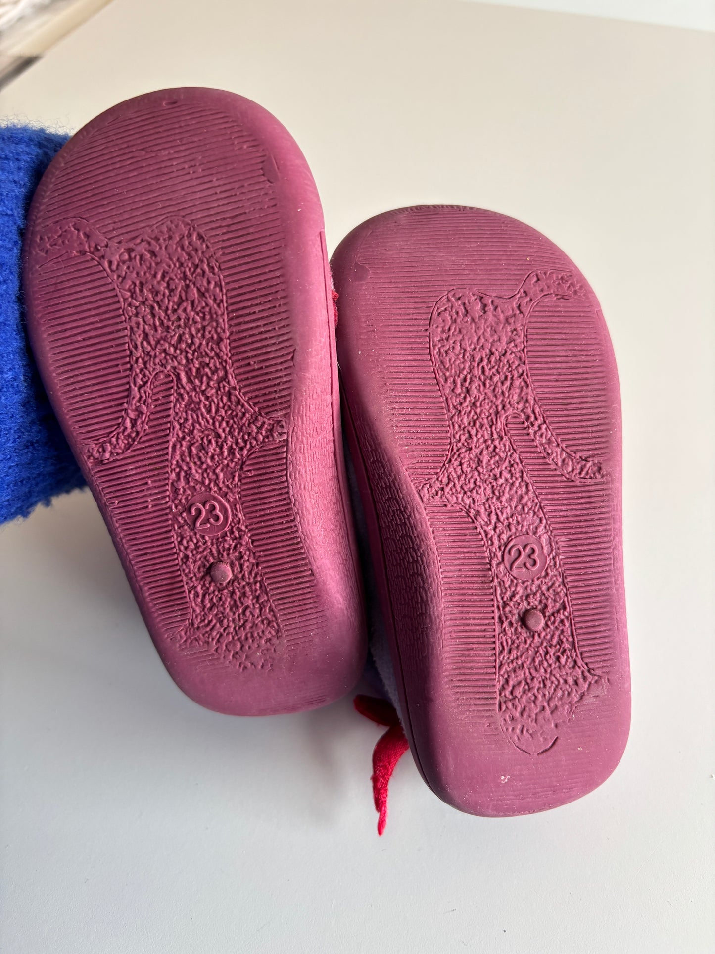 Paarse sloefjes Frozen