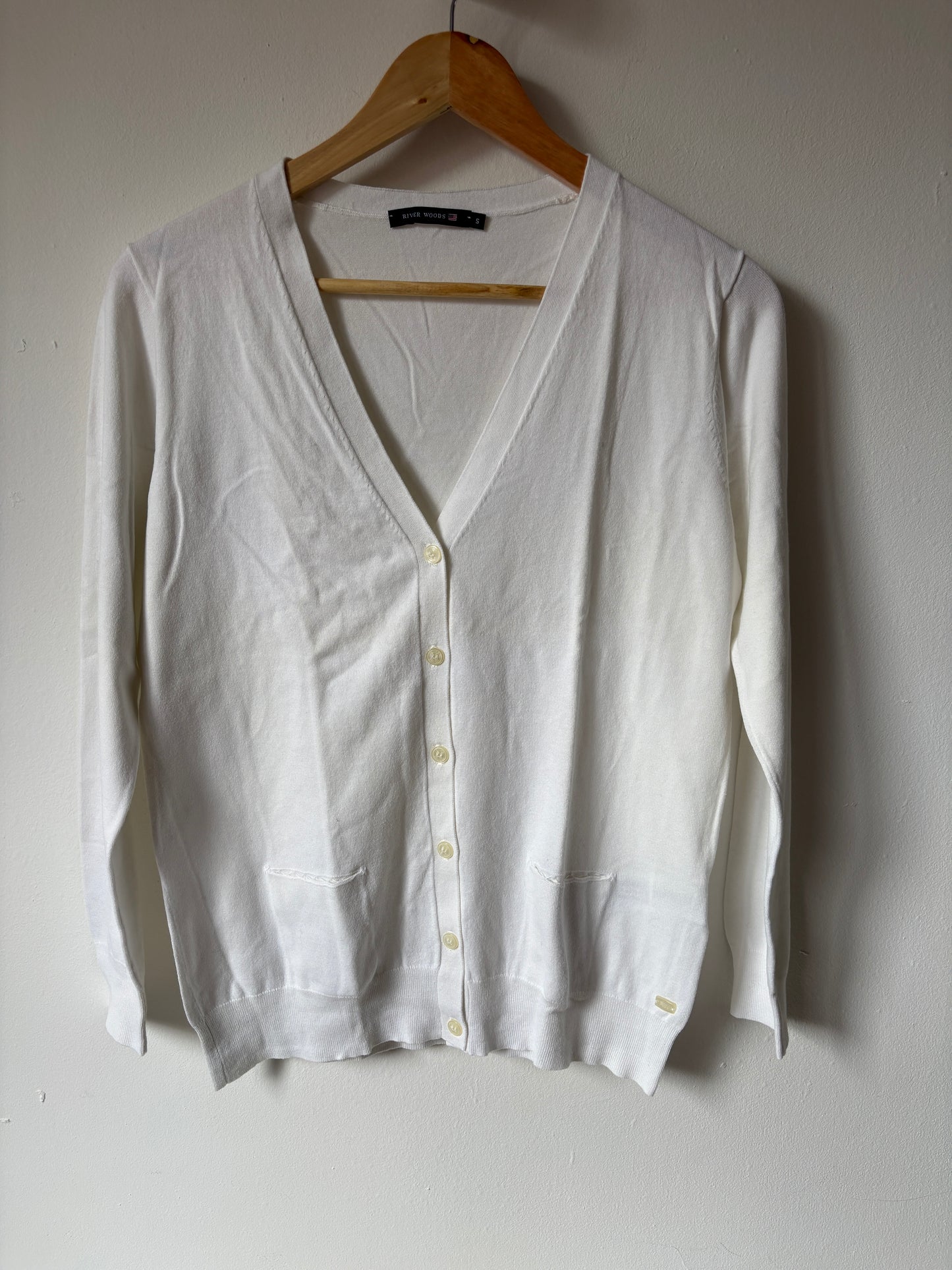 Witte cardigan | River Woods | S