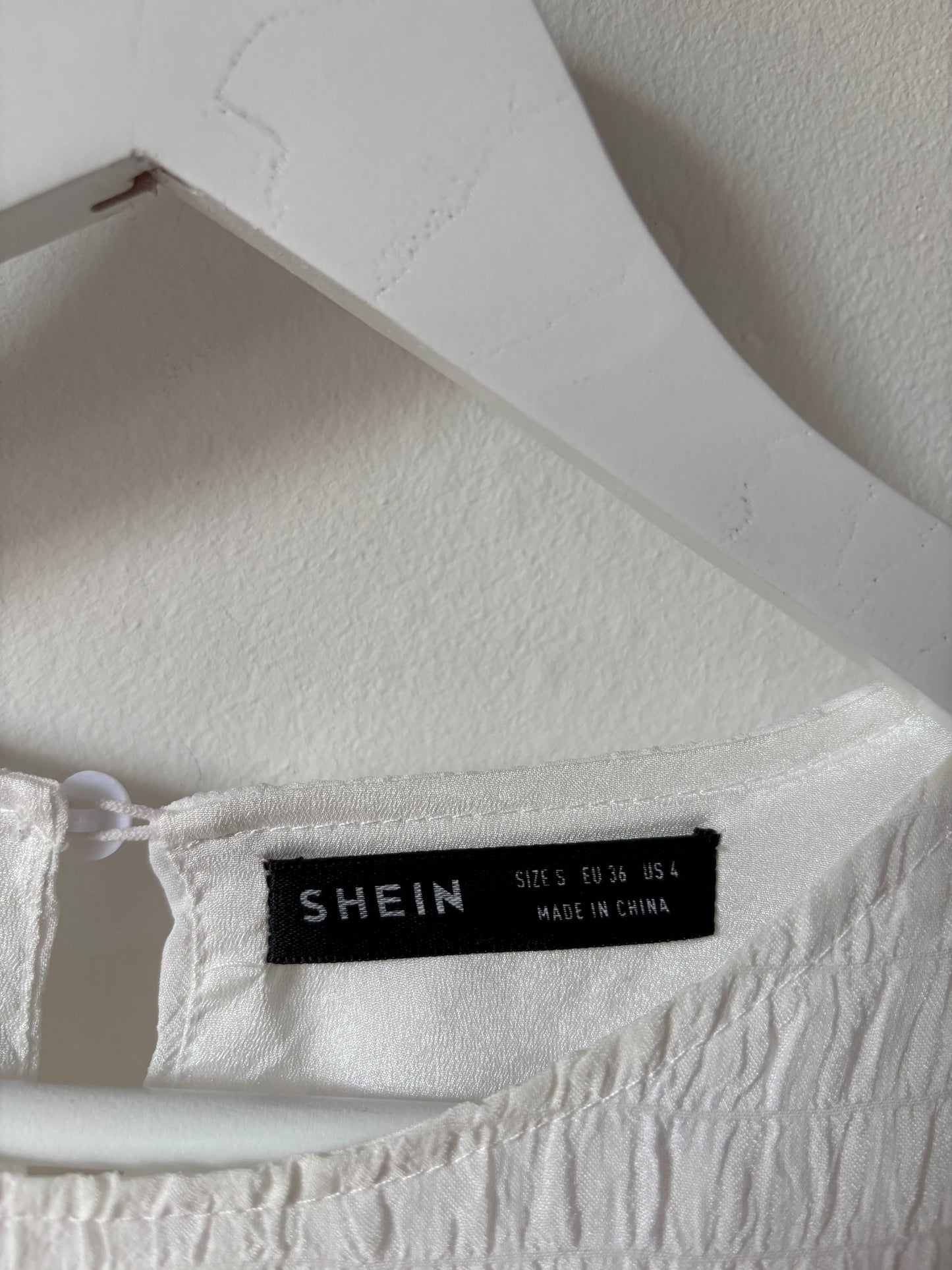 Witte blouse |Shein | S