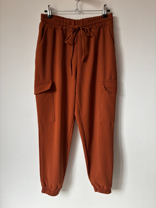 Roestkleurige broek | Hailys | S