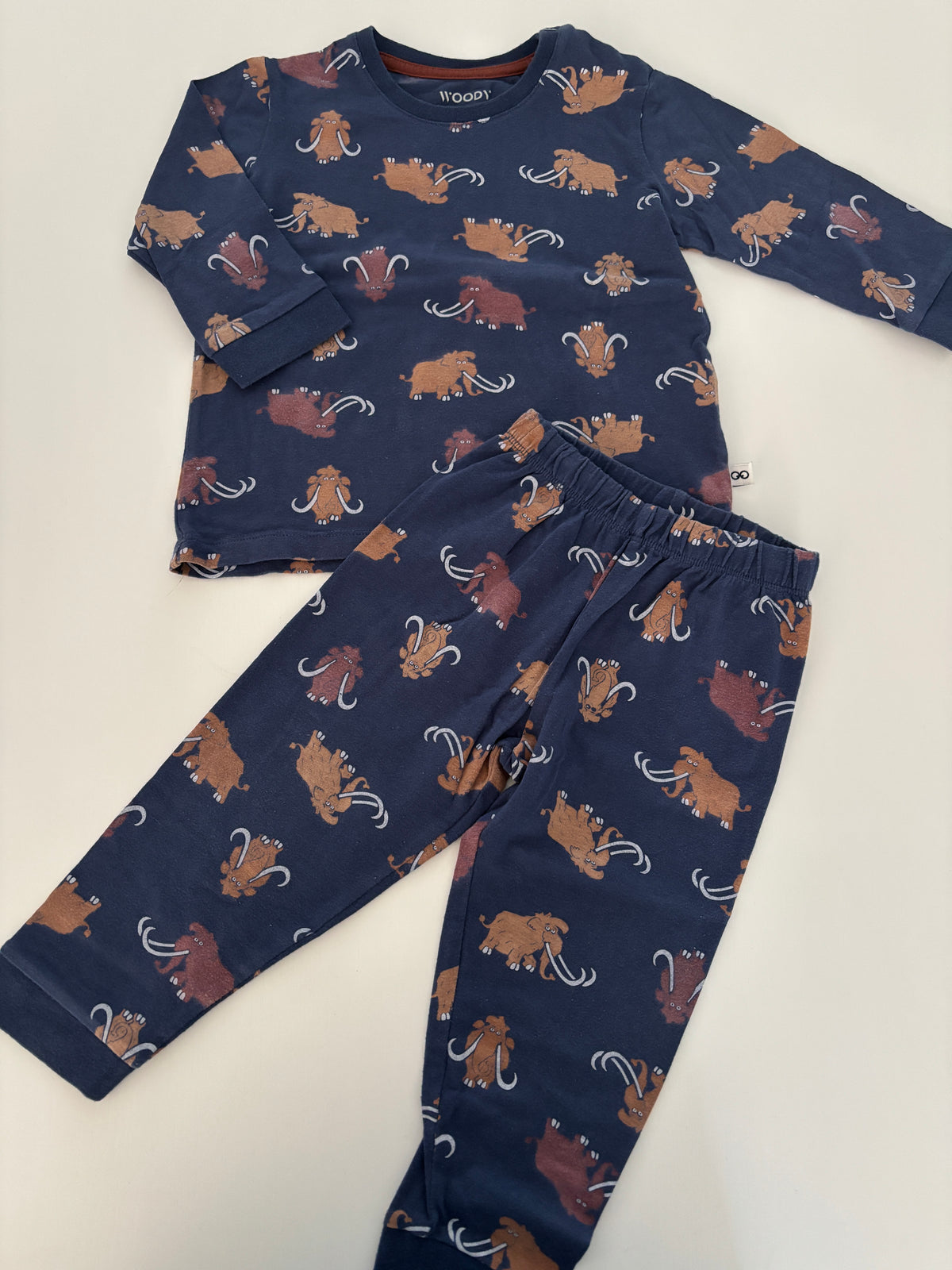 Woody tweedelige pyjama 80 - zeer goede staat ⭐