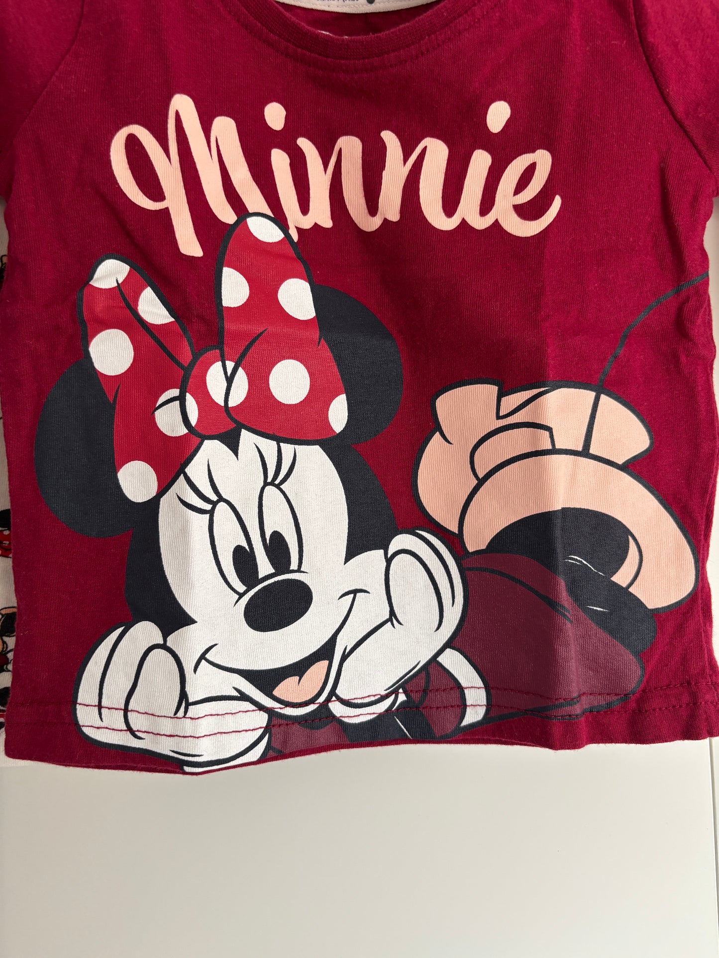 Bundel longsleeves (2) Minnie Mouse