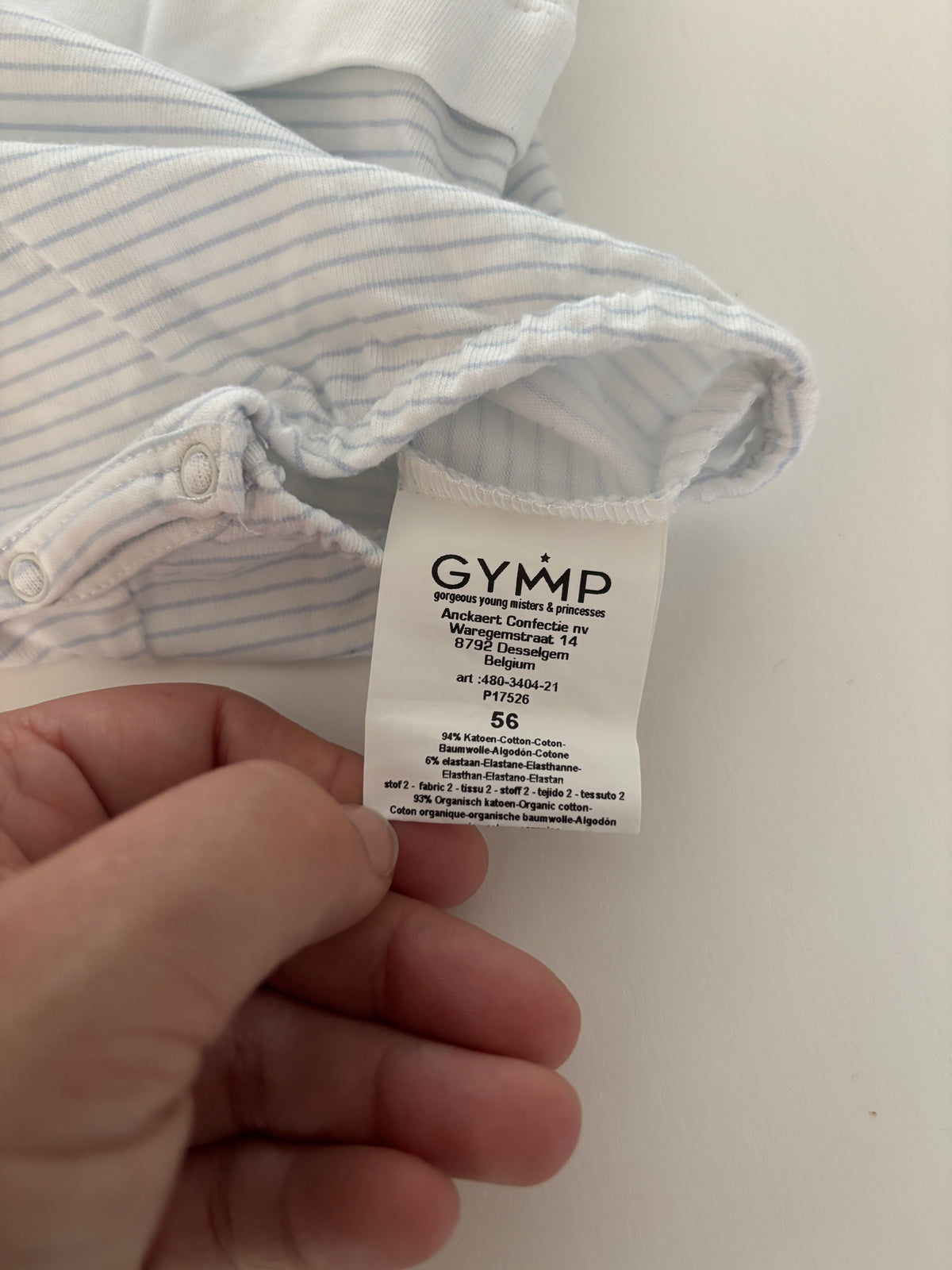 Gymp zomerboxpakje 56 - nieuwstaat ⭐