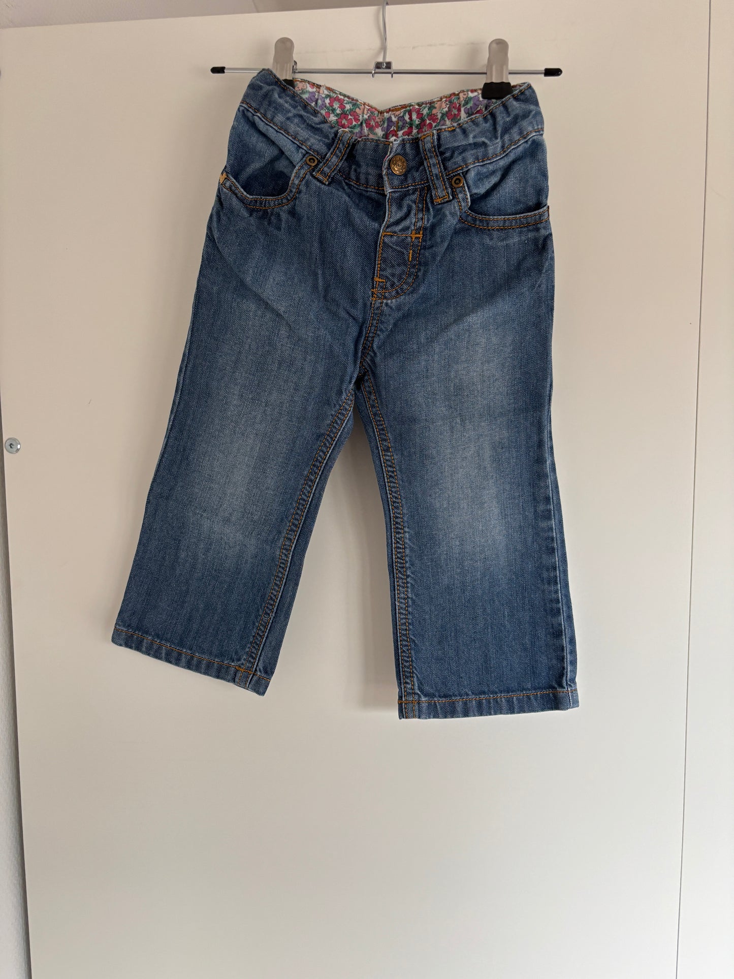 Flared jeansbroek