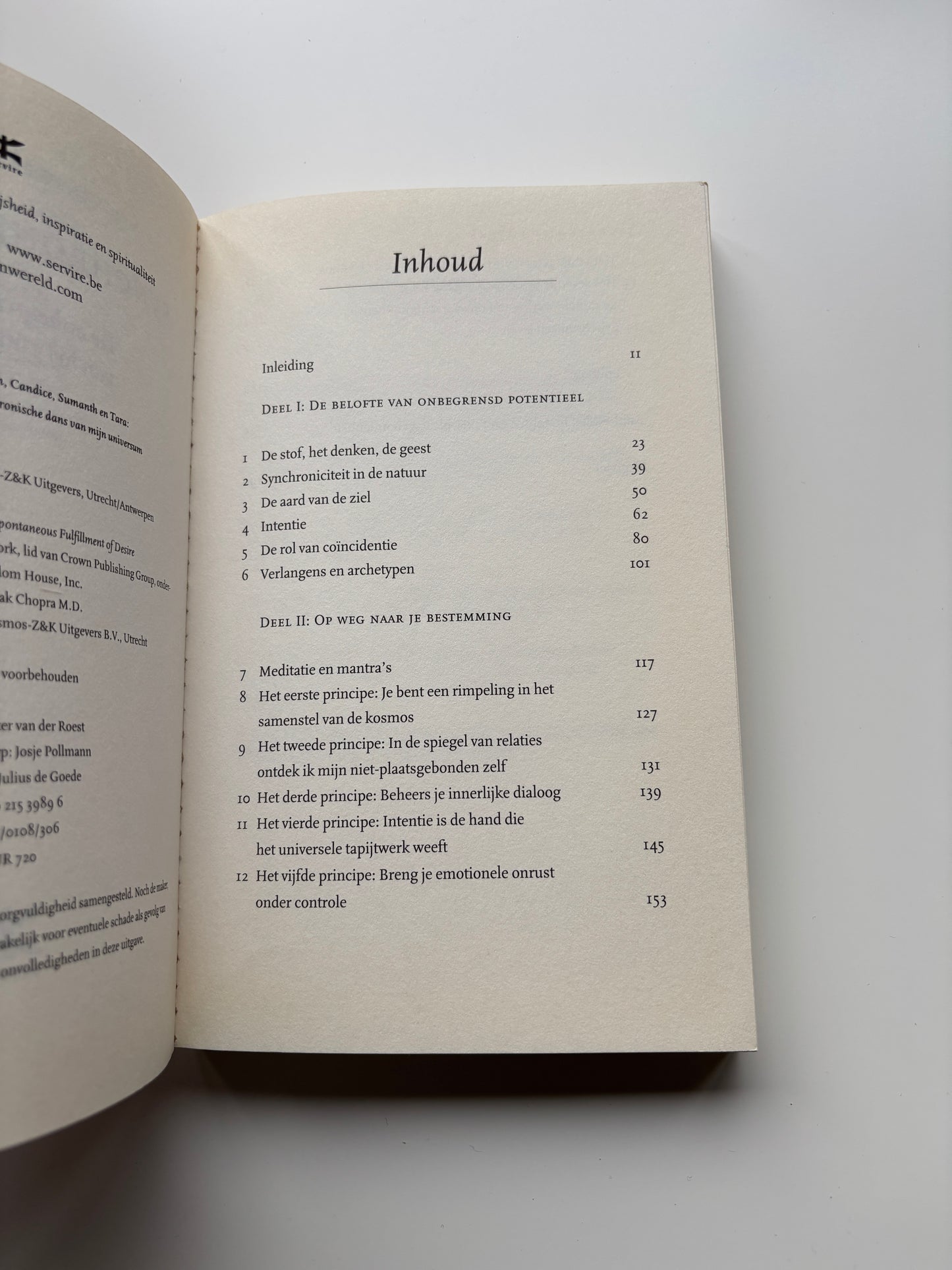 Deepak Chopra - Synchronisch leven