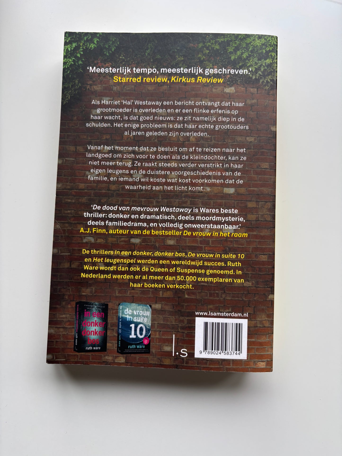 Ruth Ware - De dood van mevrouw Westaway