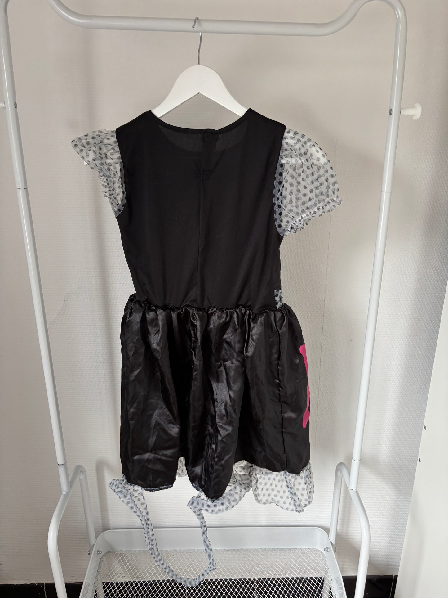 Zwart Halloweenjurkje